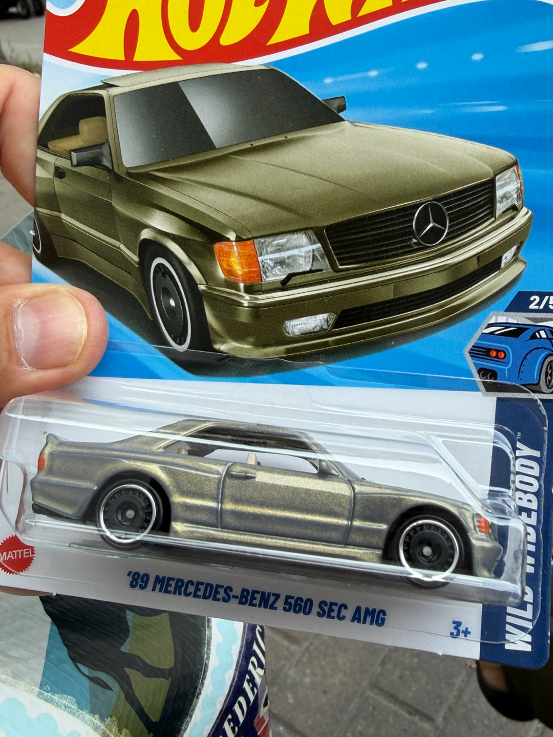 Hot Wheels '89 Mercedes-Benz 560 SEC AMG