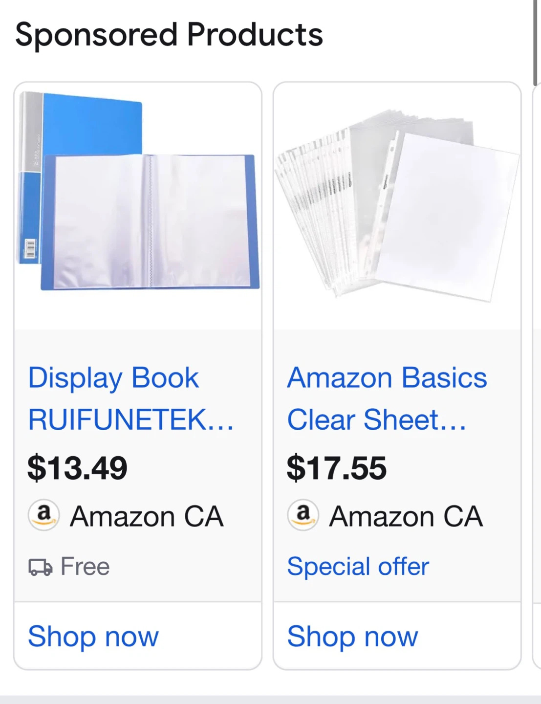 European made Presentation Book Clear Sheet Protectors - photo 2