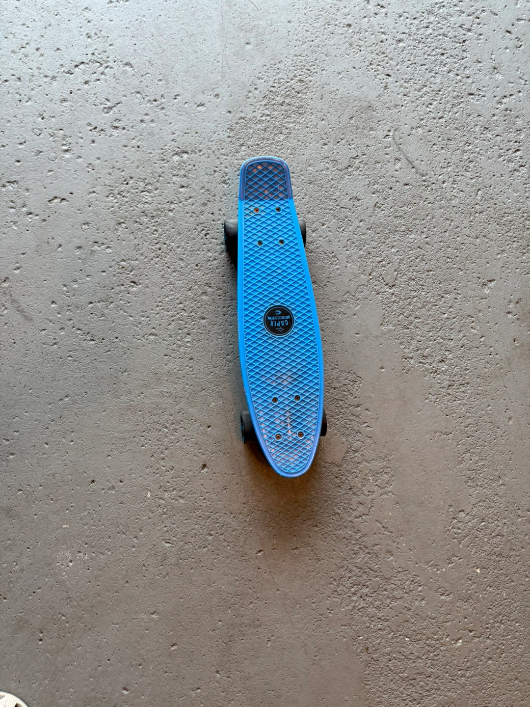 Capix Blue Plastic Skateboard