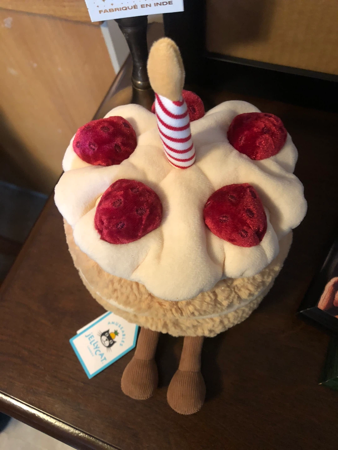 NEW Jellycat Amuseables Birthday Cake Plush