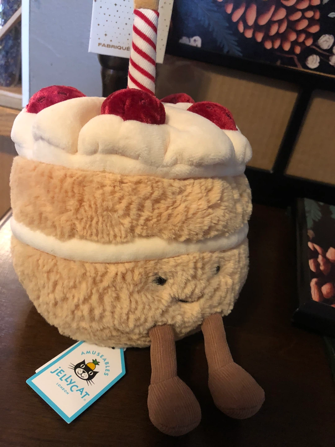 NEW Jellycat Amuseables Birthday Cake Plush - photo 2