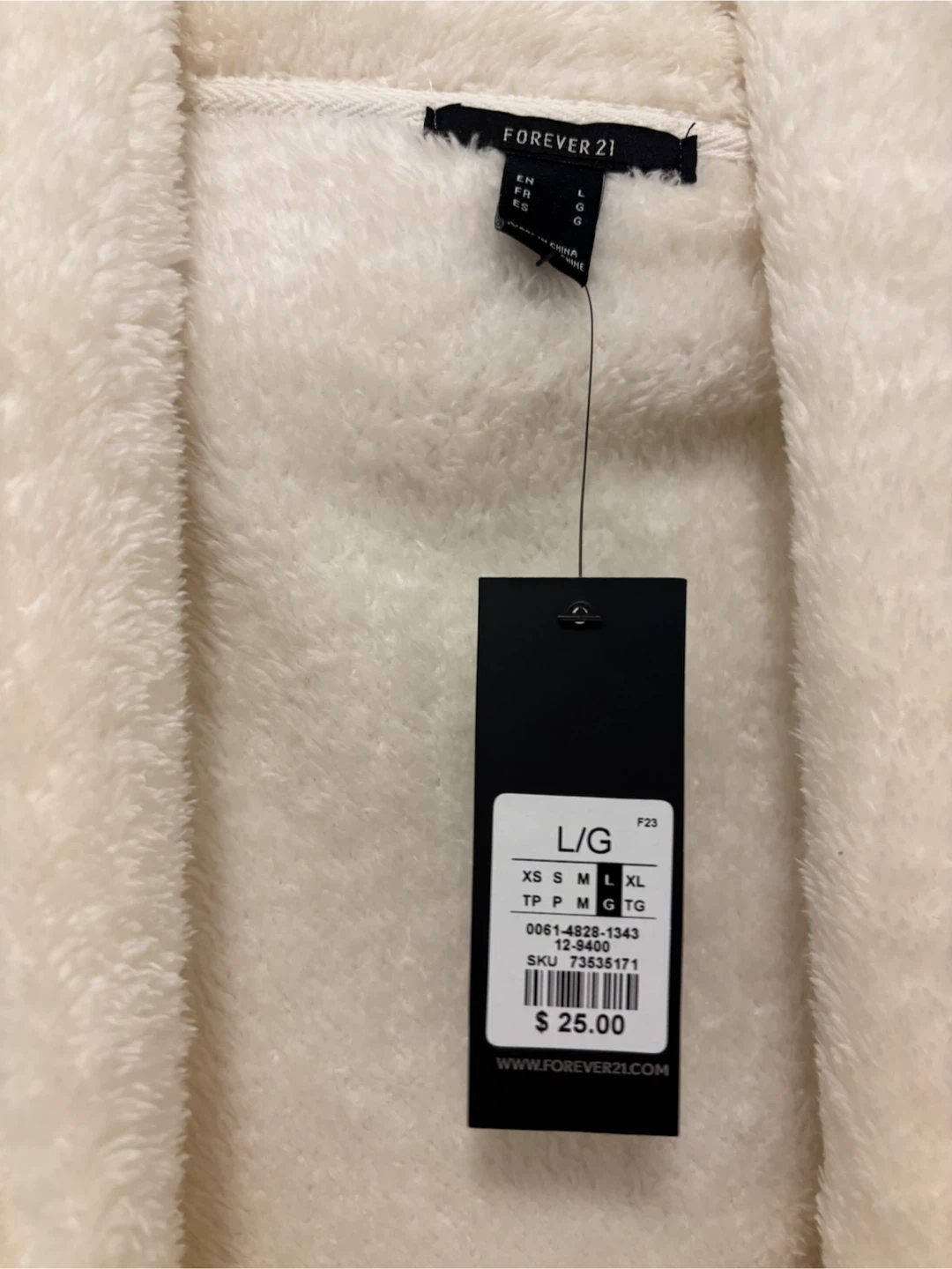 Forever 21 Fleece Cardigan (Large) - photo 2