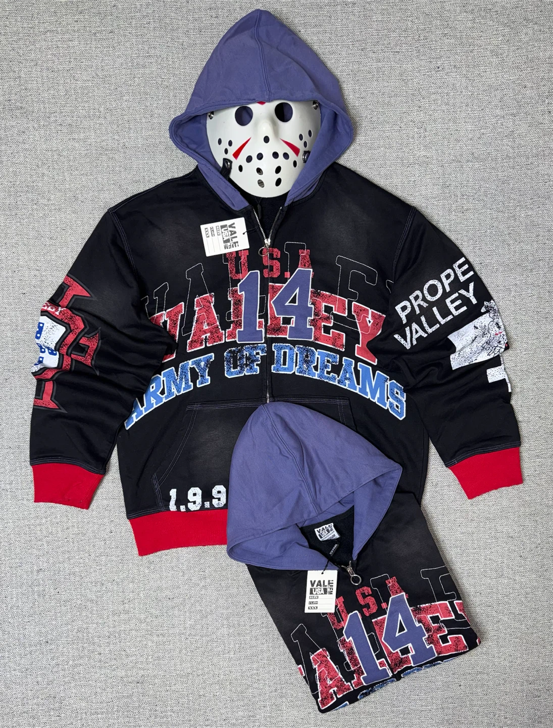 Prope Valley Army of Dreams Zip-Up Hoodie