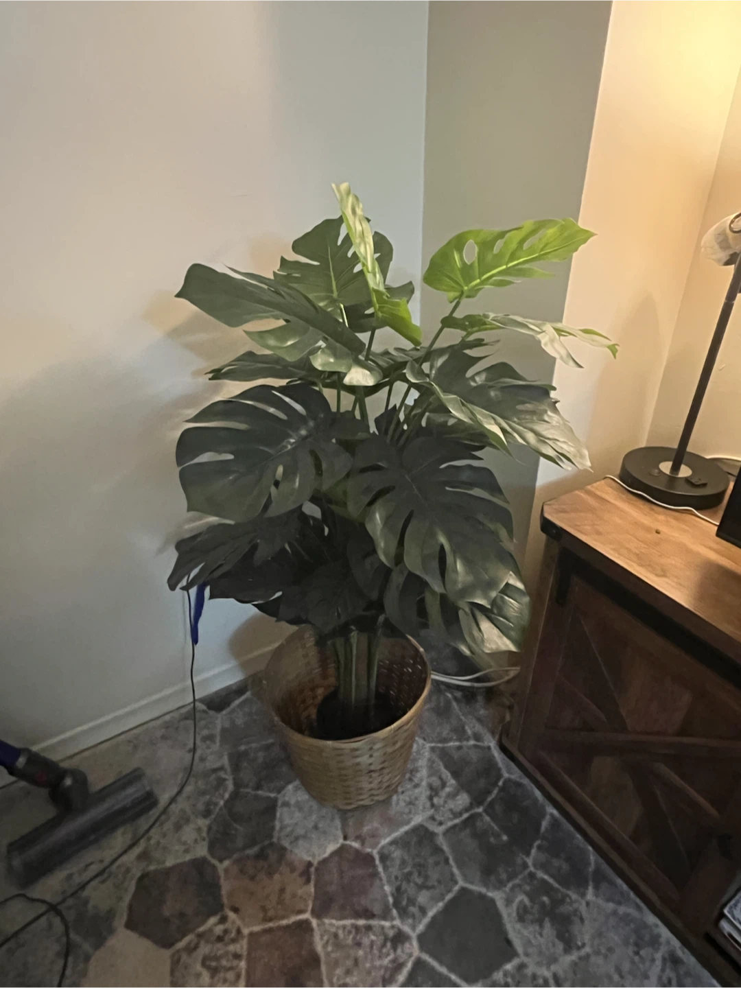 Artificial Monstera Deliciosa Plant