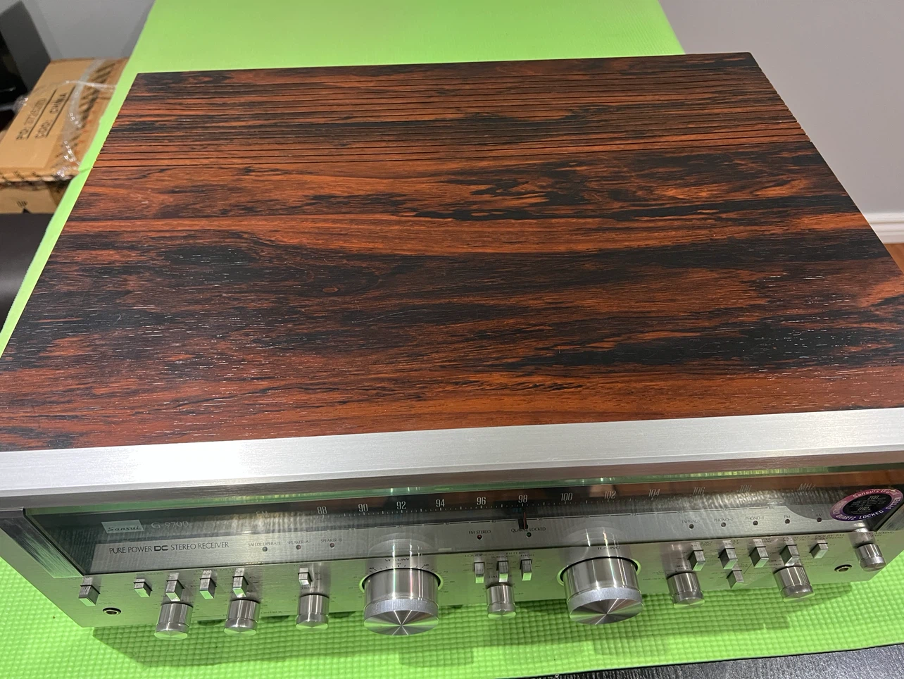 Sansui G-9700 Pure Power DC Stereo Receiver