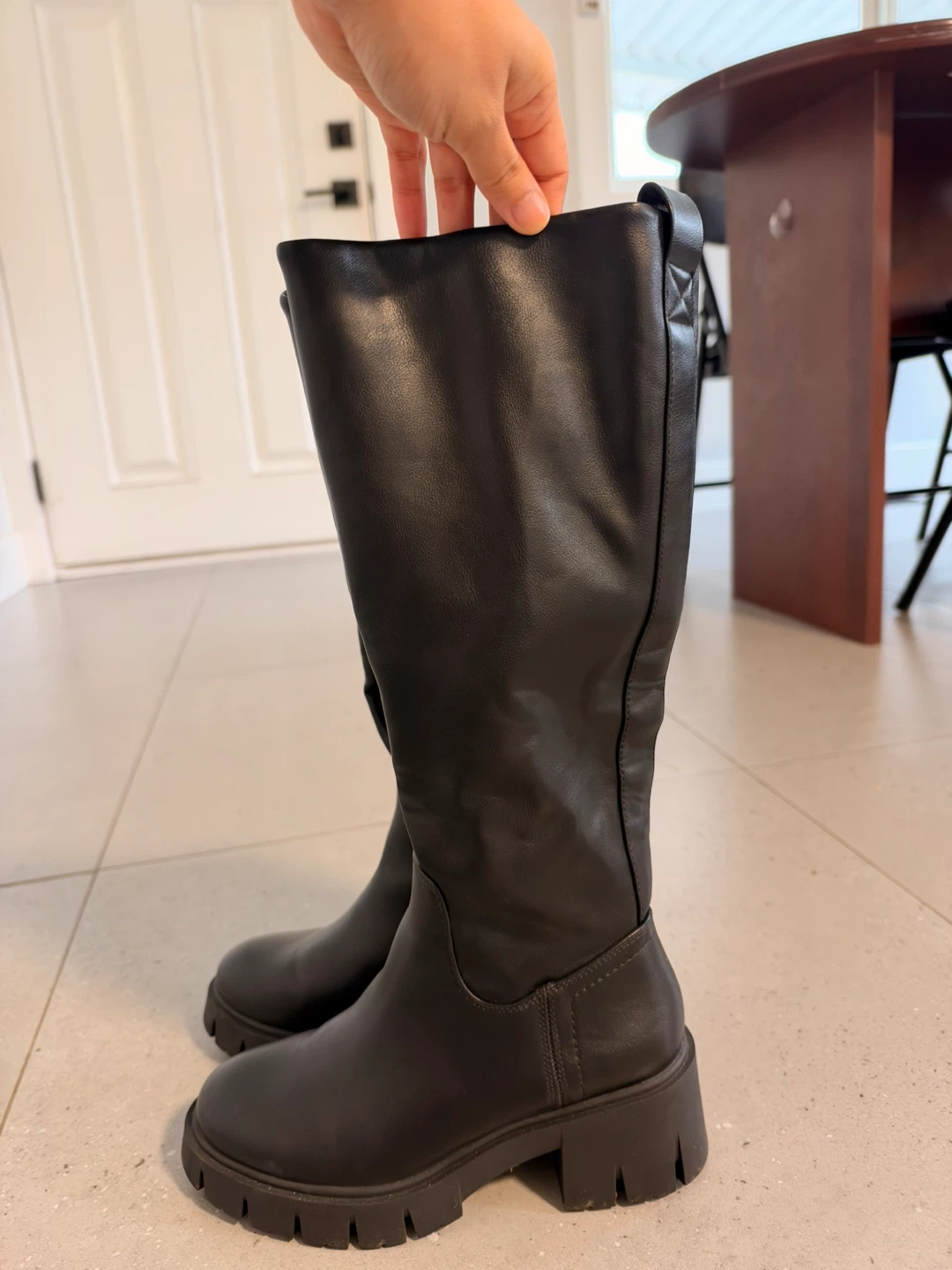 Call it spring Black Knee-High Boots - photo 2