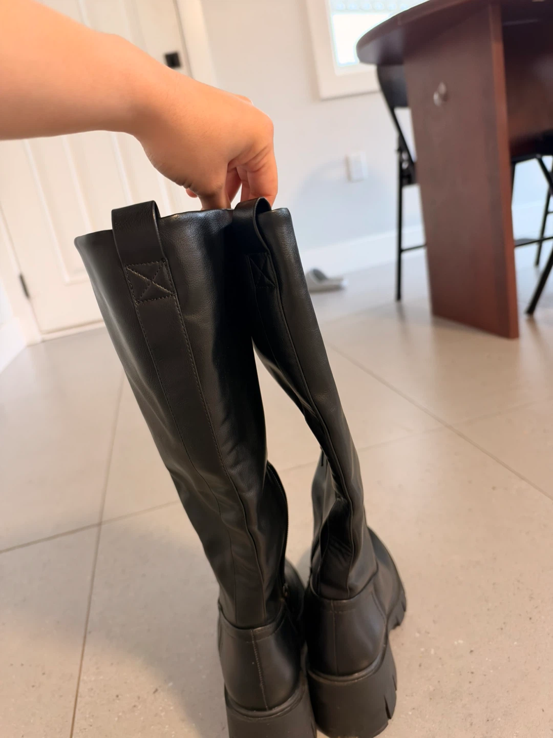 Call it spring Black Knee-High Boots - photo 4
