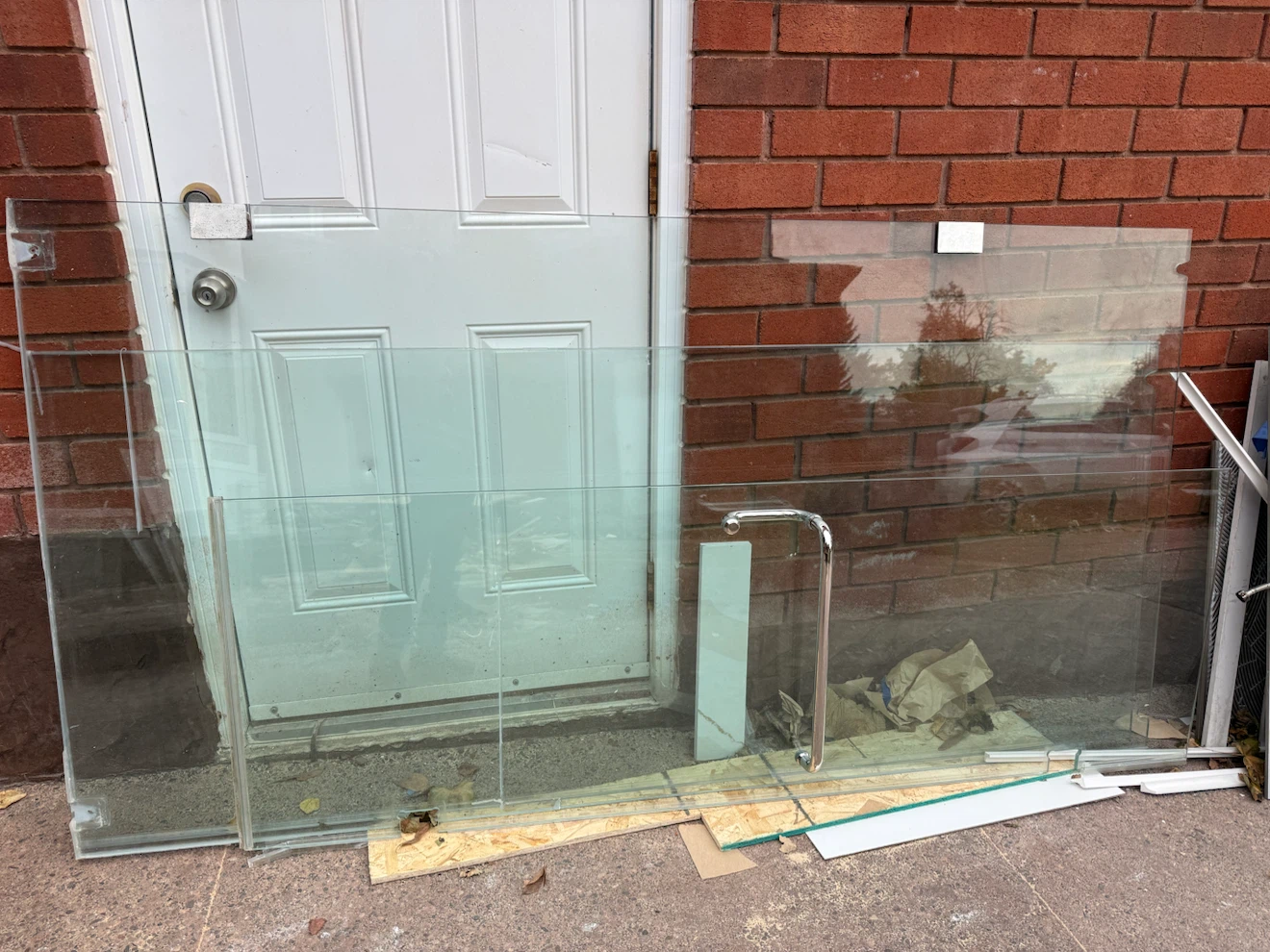 Glass Shower Door Panels