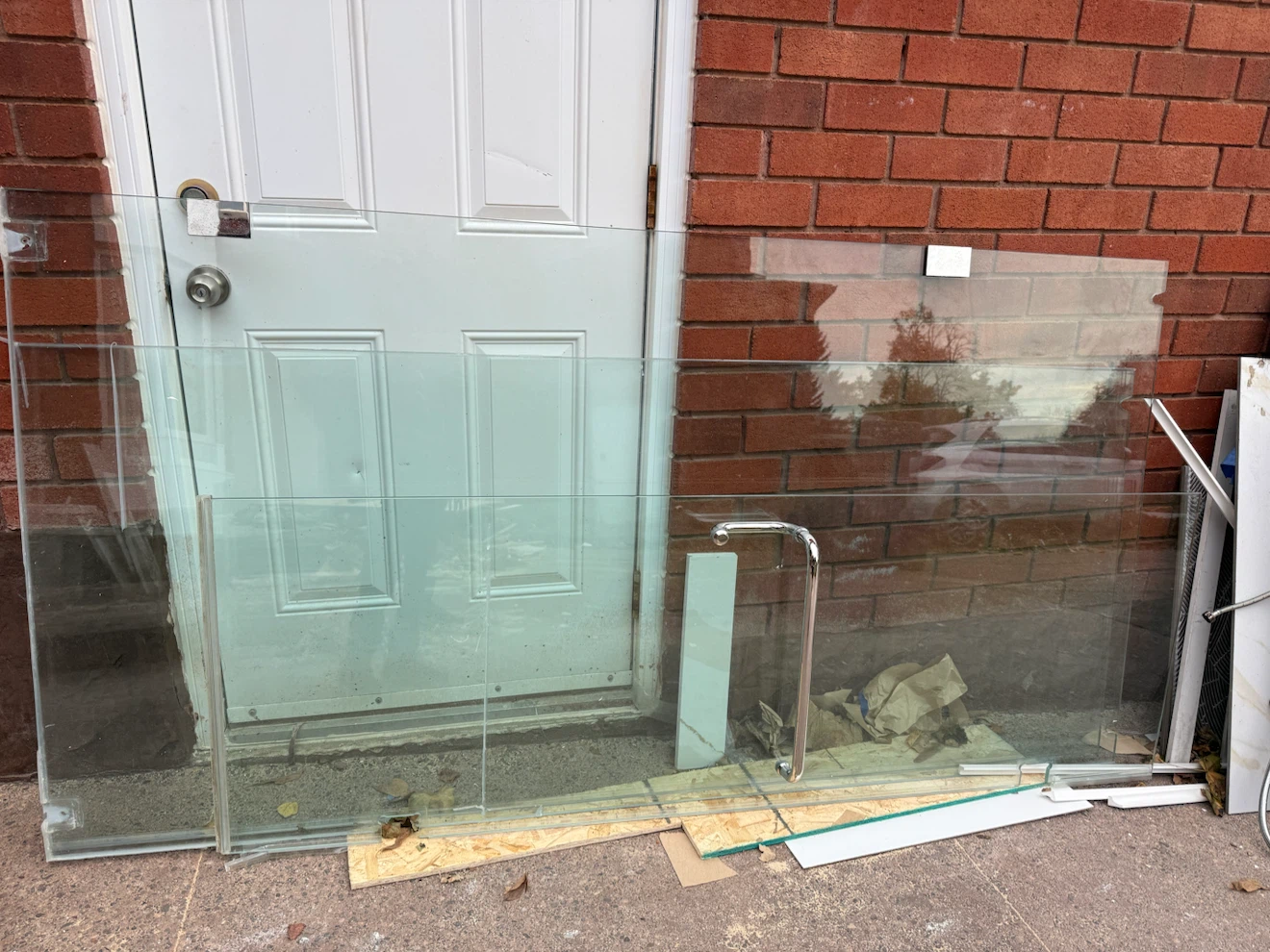 Glass Shower Door Panels - photo 2