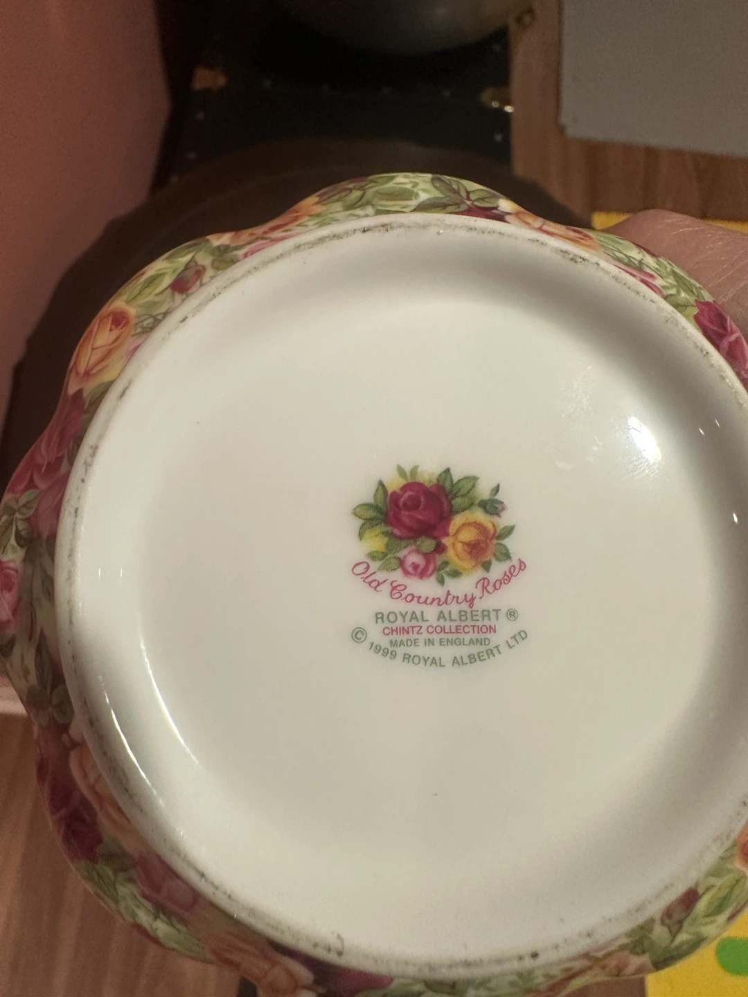Royal Albert Old Country Roses Sugar Bowl - photo 3