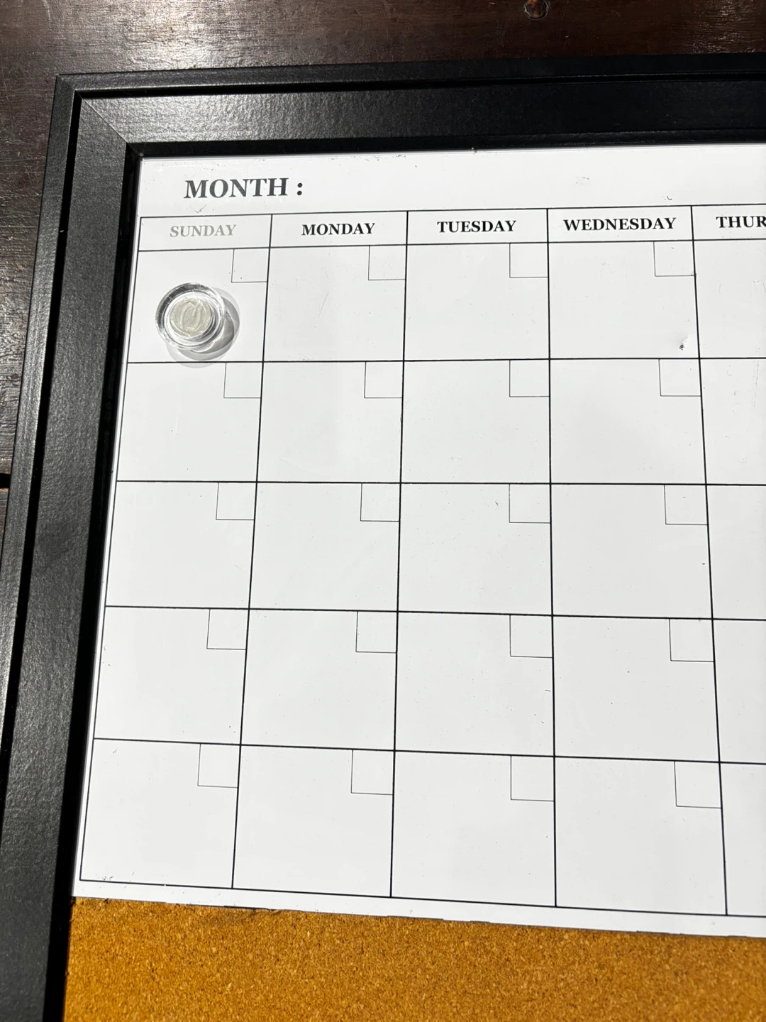 Quartet Monthly Magnetic Calendar Board - photo 2