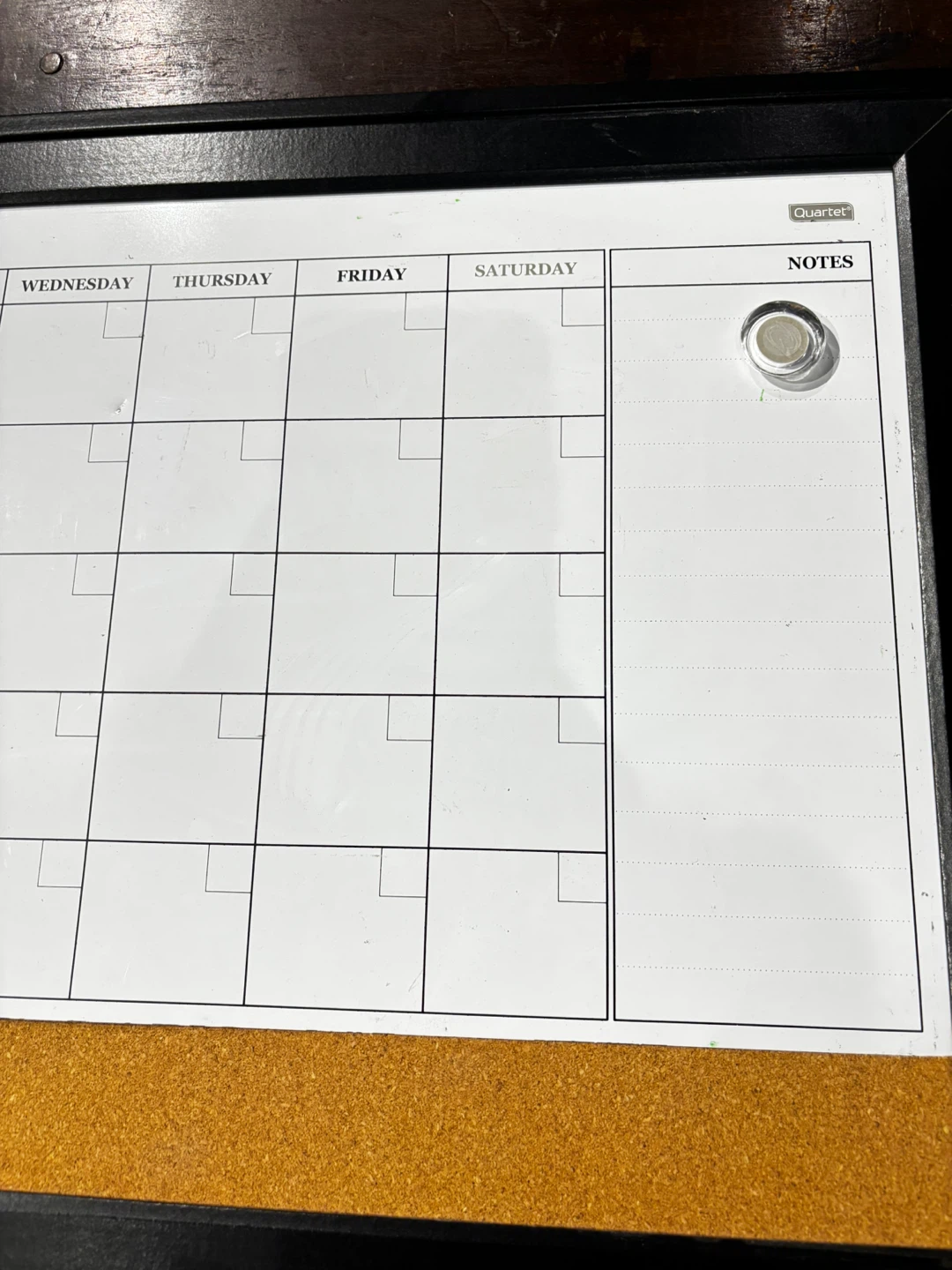 Quartet Monthly Magnetic Calendar Board - photo 3