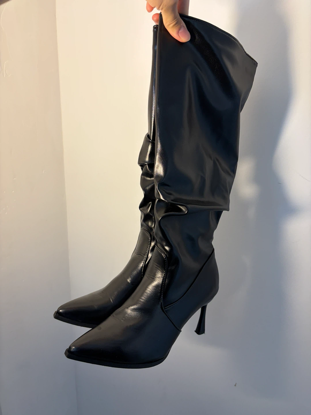 Black Heeled Boots