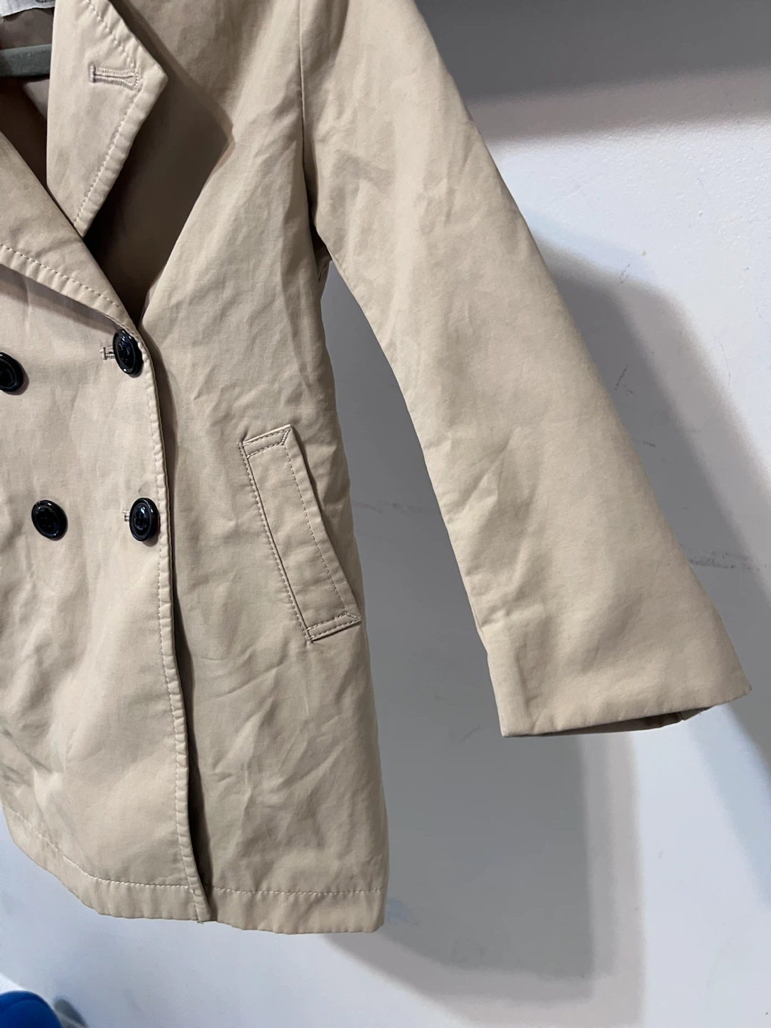 🤎 H&M Kids Beige Trench Coat – Size 2T / 92 - photo 2
