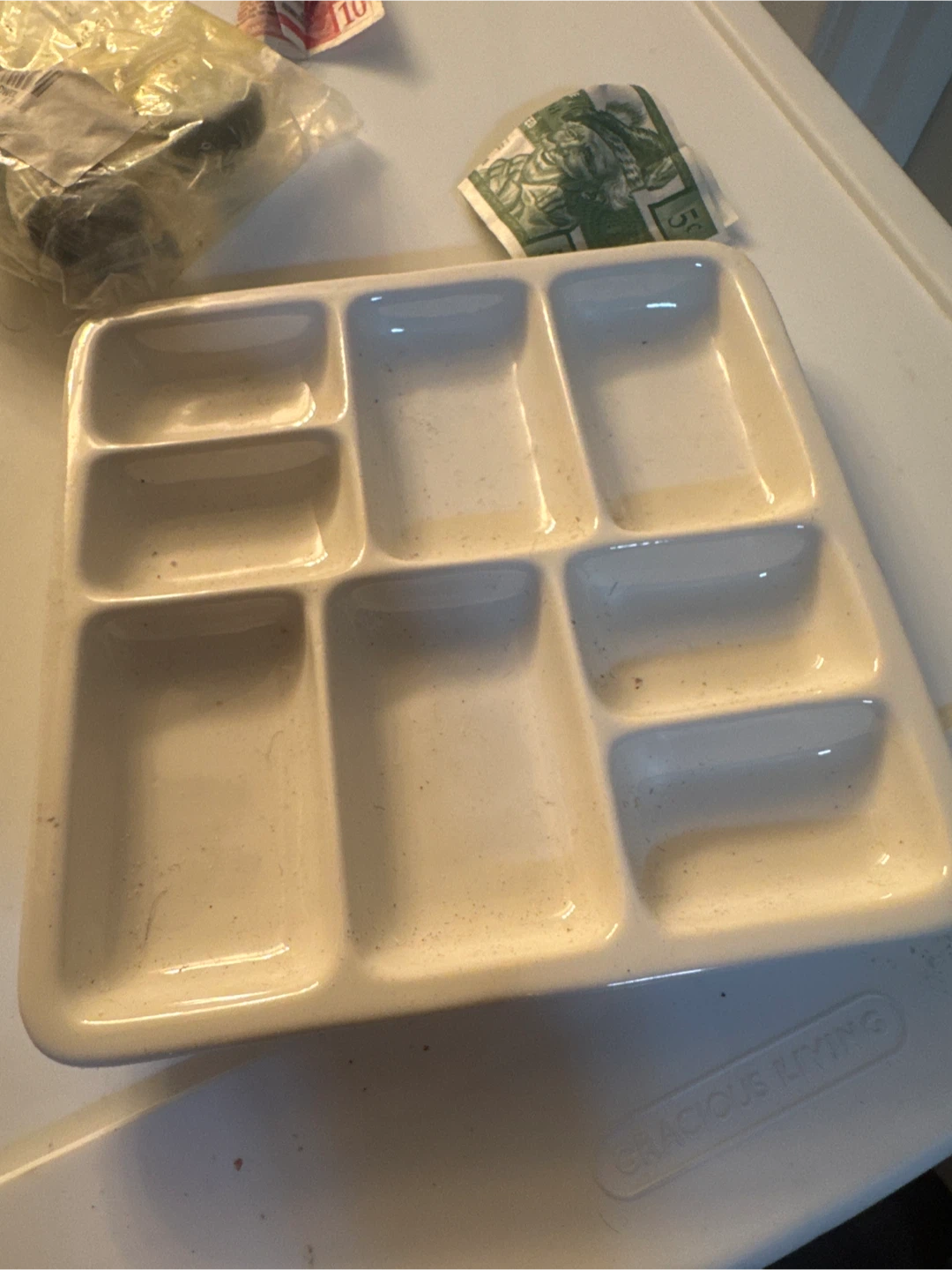 Ceramic Sectioned Tray