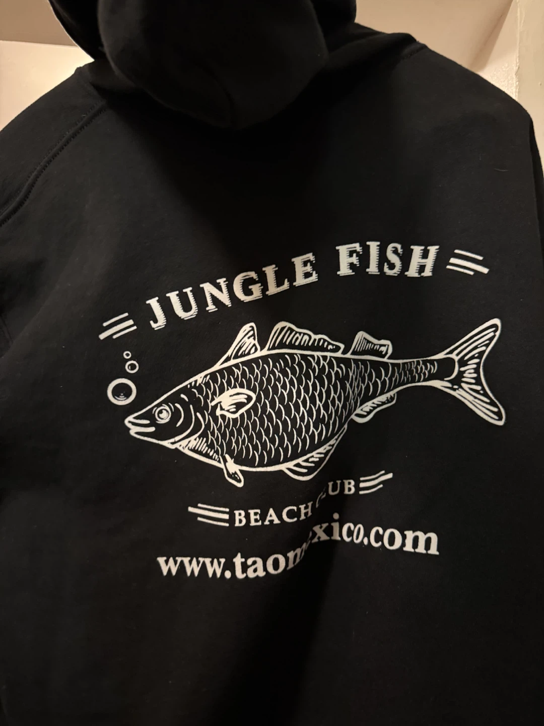 Jungle Fish Beach Club Black Hoodie - photo 3