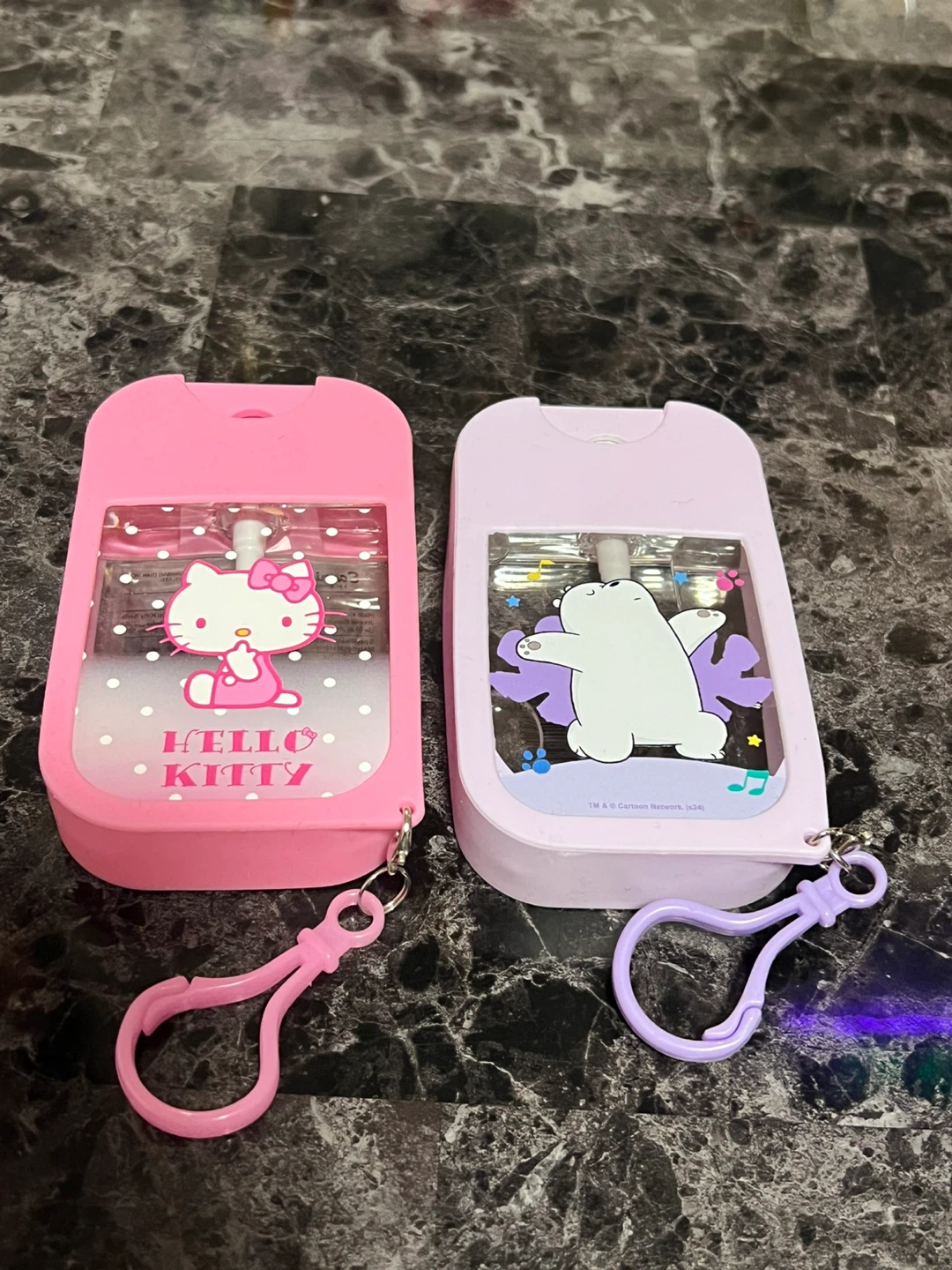 Hello Kitty and Ice Bear Sanitizer Spray Set