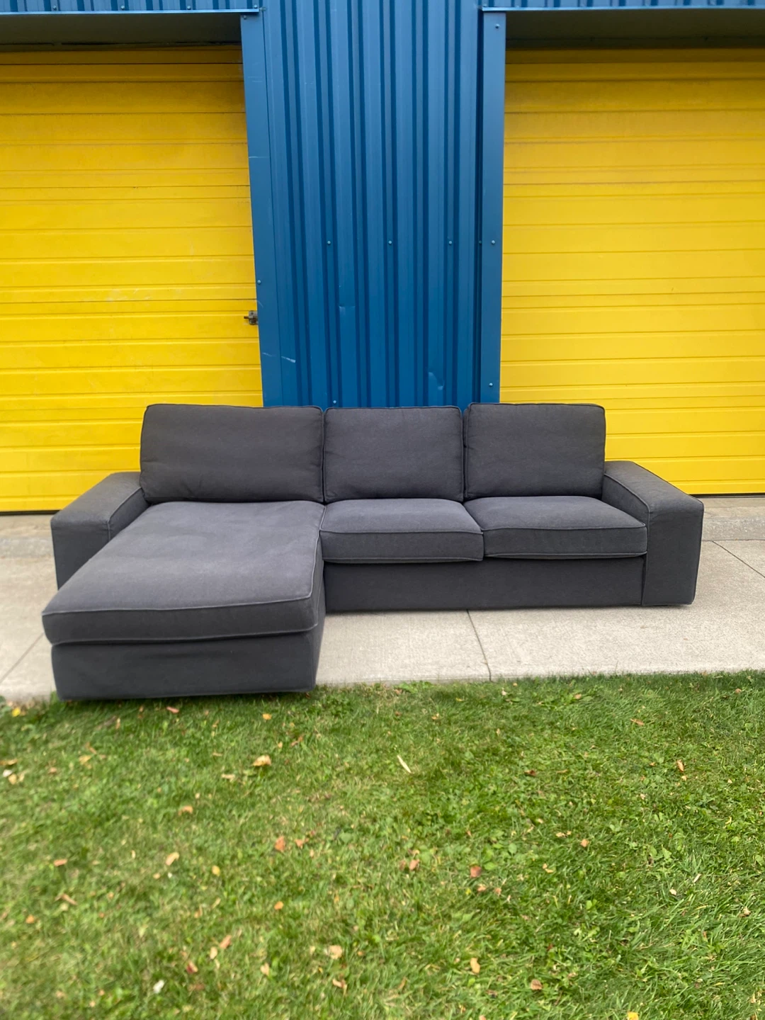 (Free Delivery) IKEA KIVIK Sectional Sofa Couch - photo 2