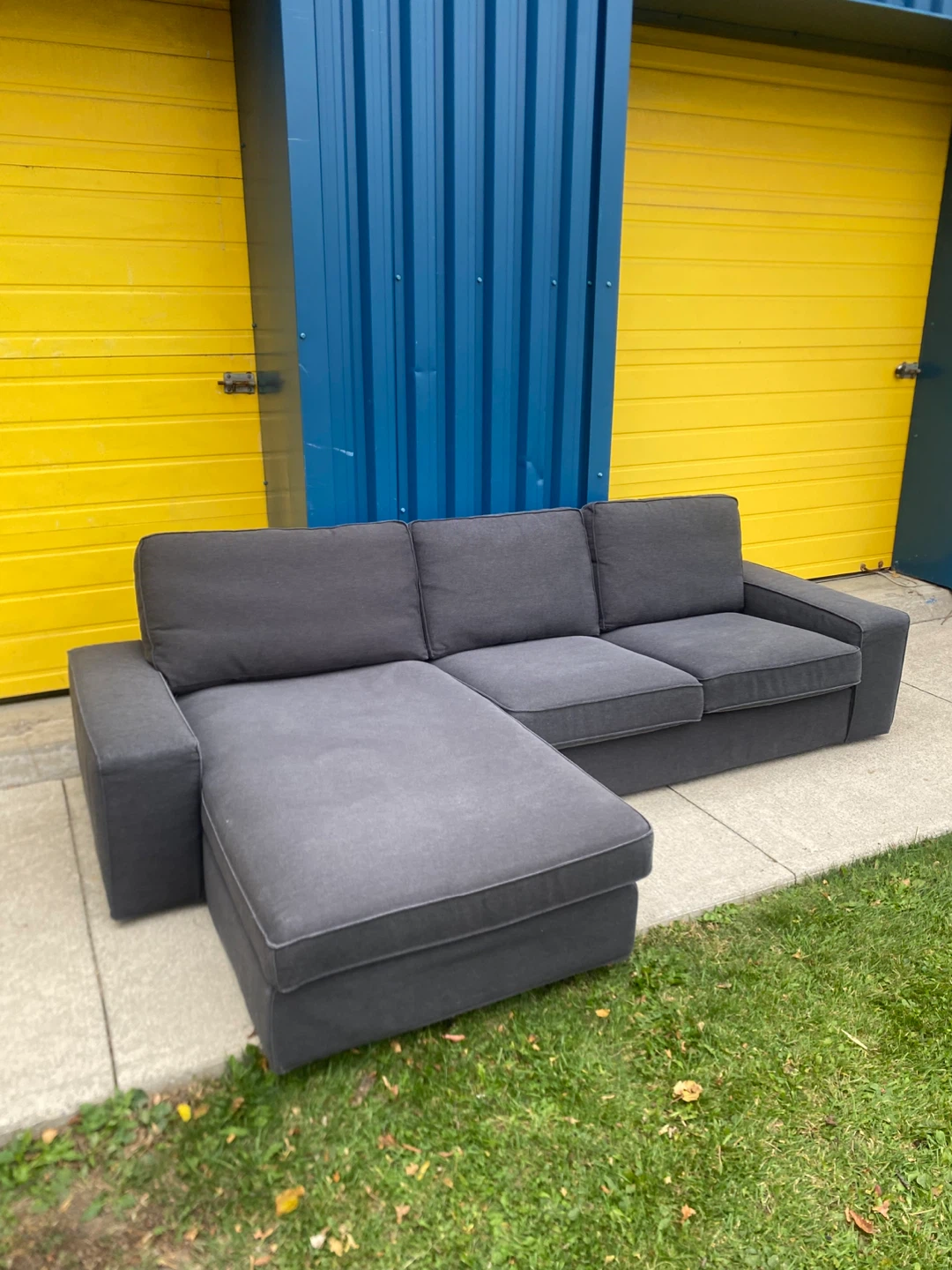 (Free Delivery) IKEA KIVIK Sectional Sofa Couch - photo 3