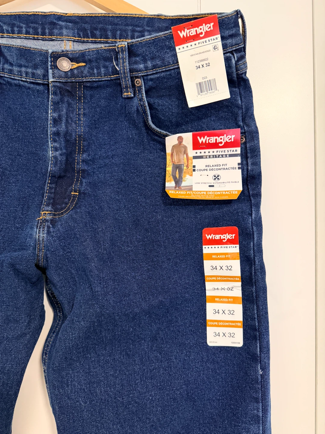 New Wrangler Five Star Heritage Relaxed Fit Jeans - photo 2