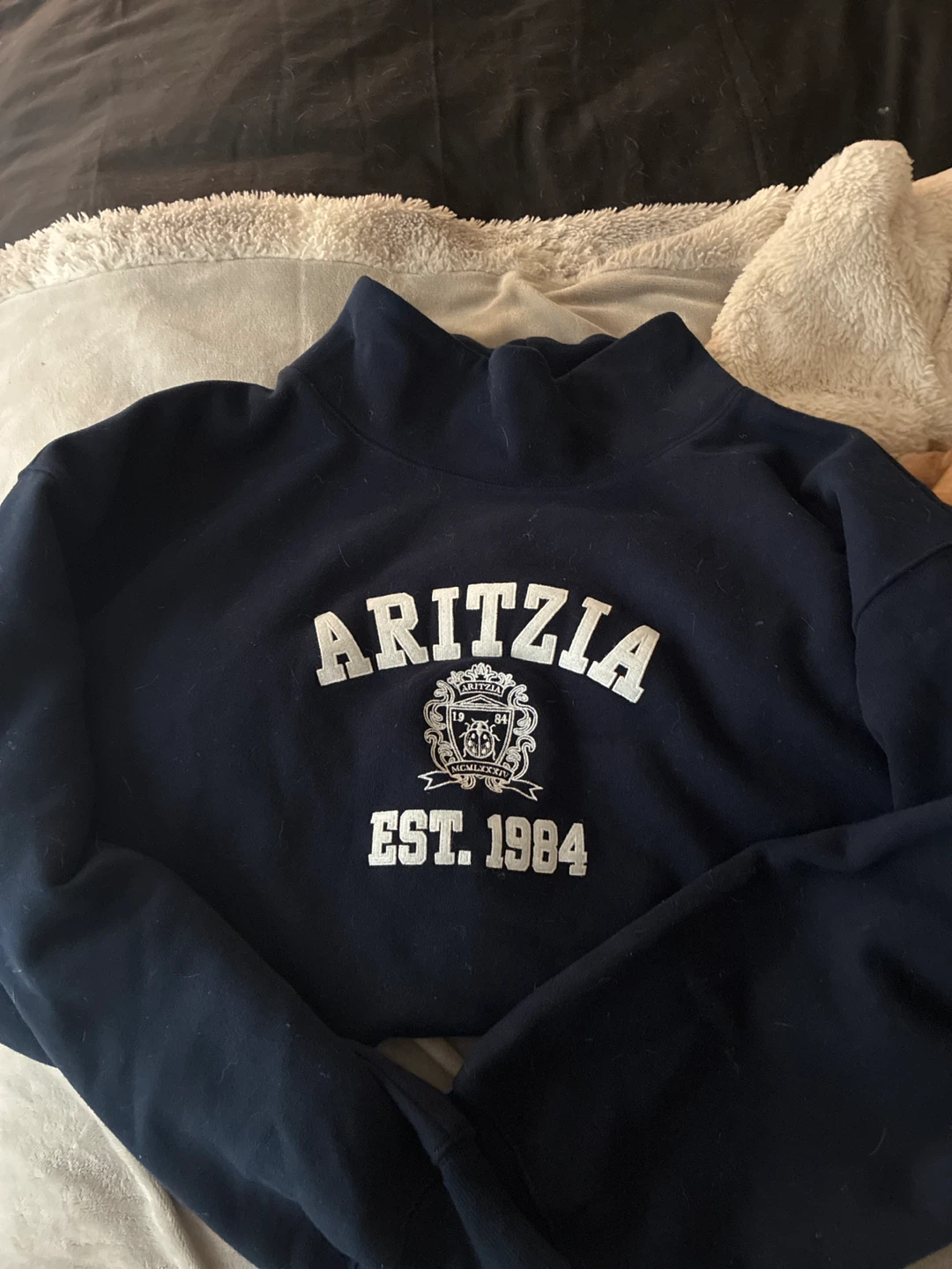 Aritzia Sweatfleece Mega Fit Pullover