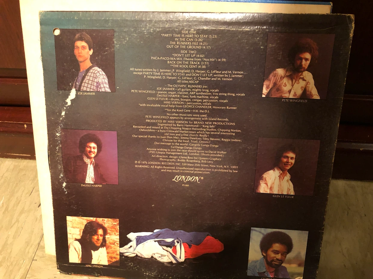 Olympic Runners - Don't Let Up Vinyl LP - photo 2