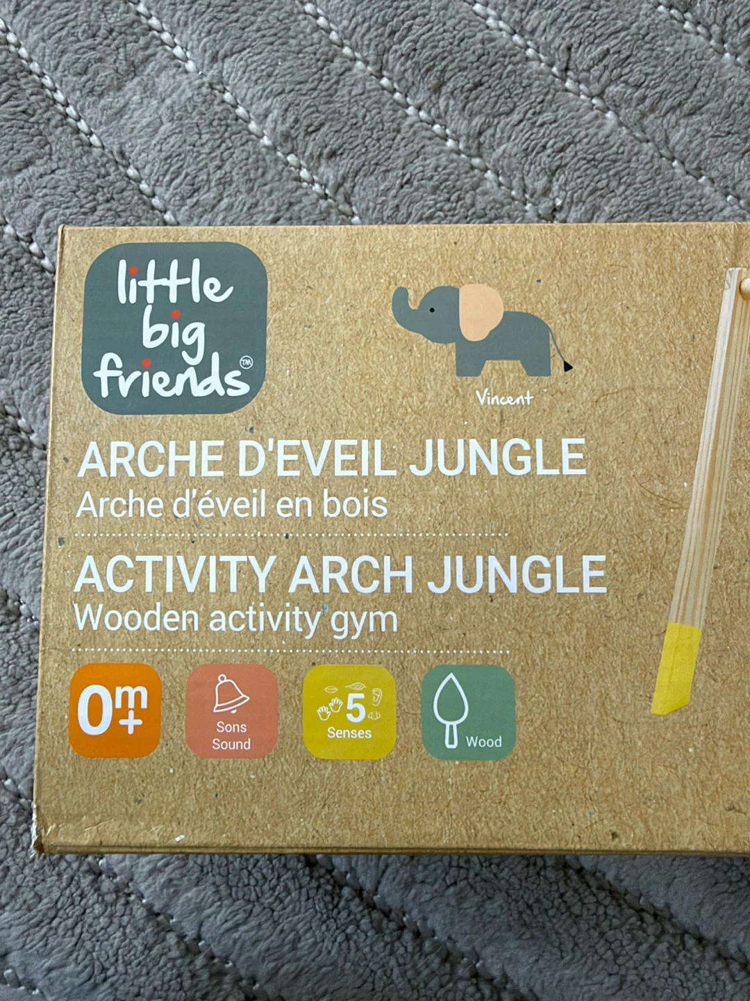 Little Big Friends Wooden Activity Arch Jungle - photo 2