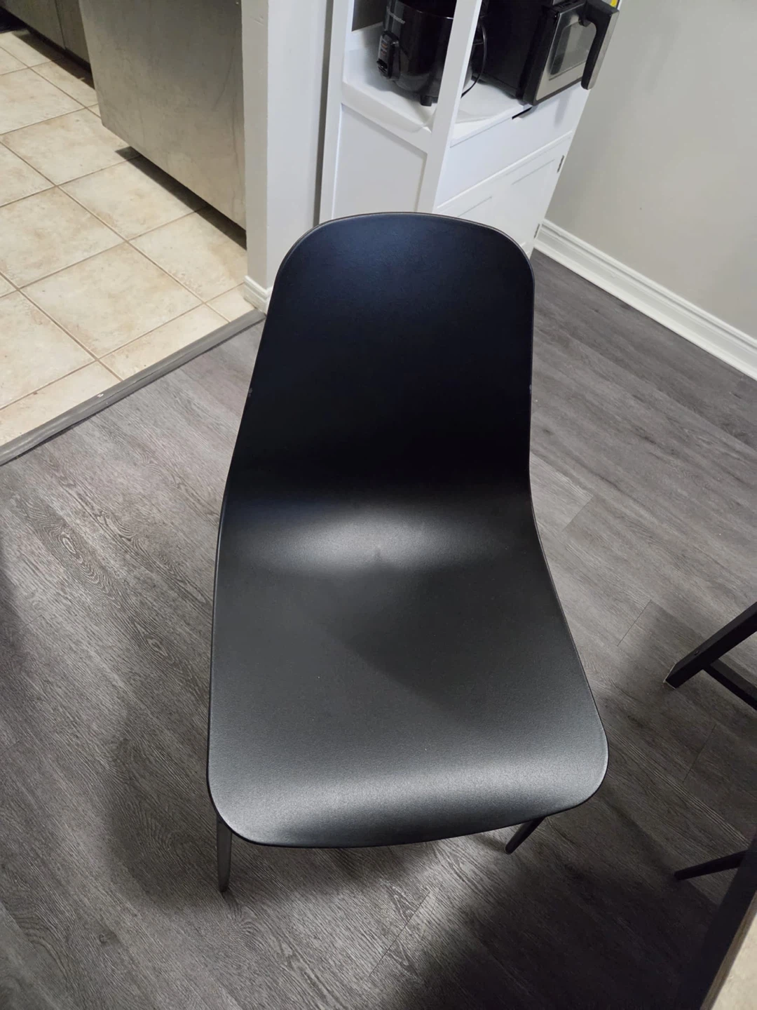 Modern Dining Table Set with 4 Black Chairs - photo 2