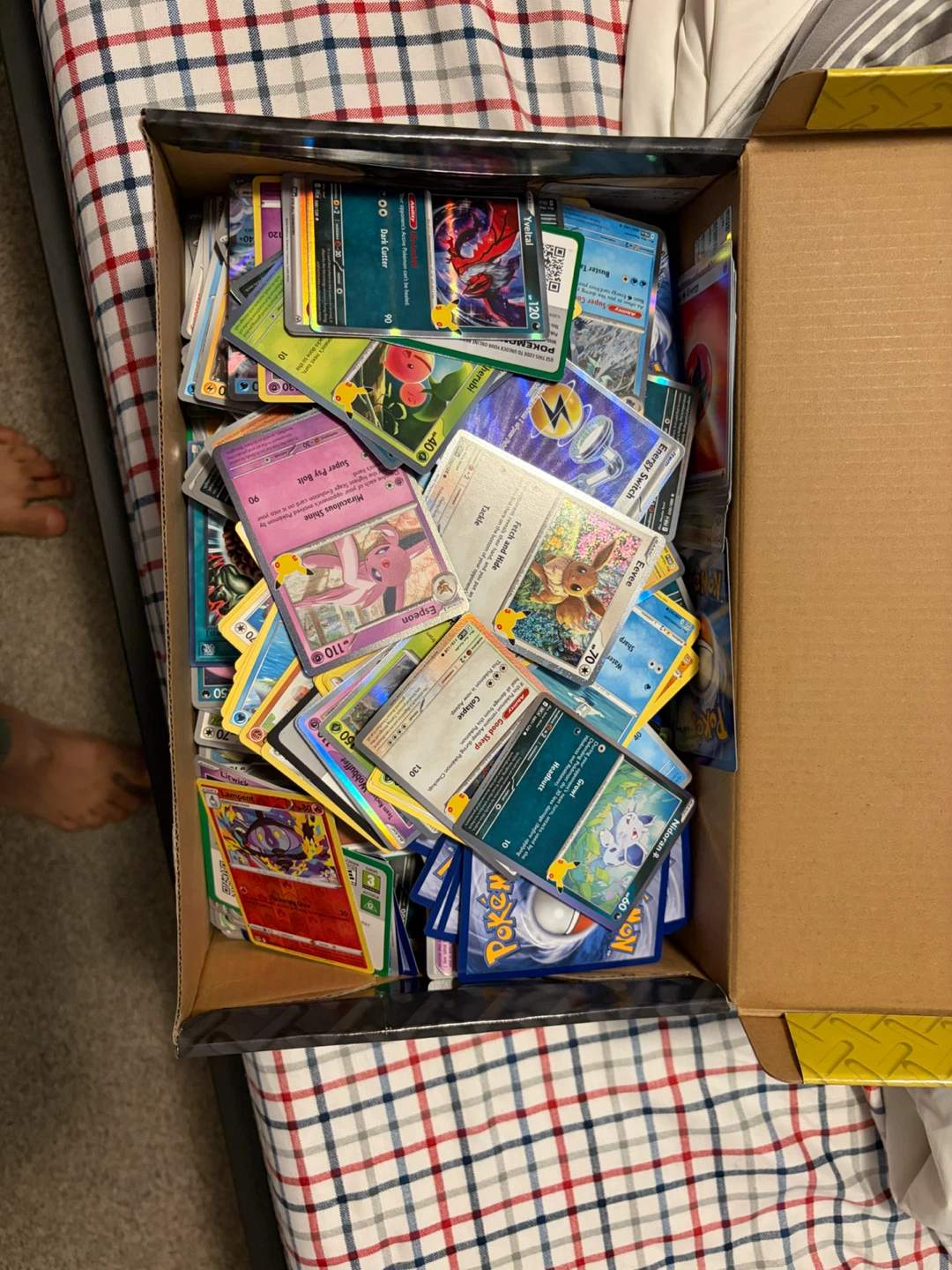 Large Collection of Assorted Pokemon Trading Cards