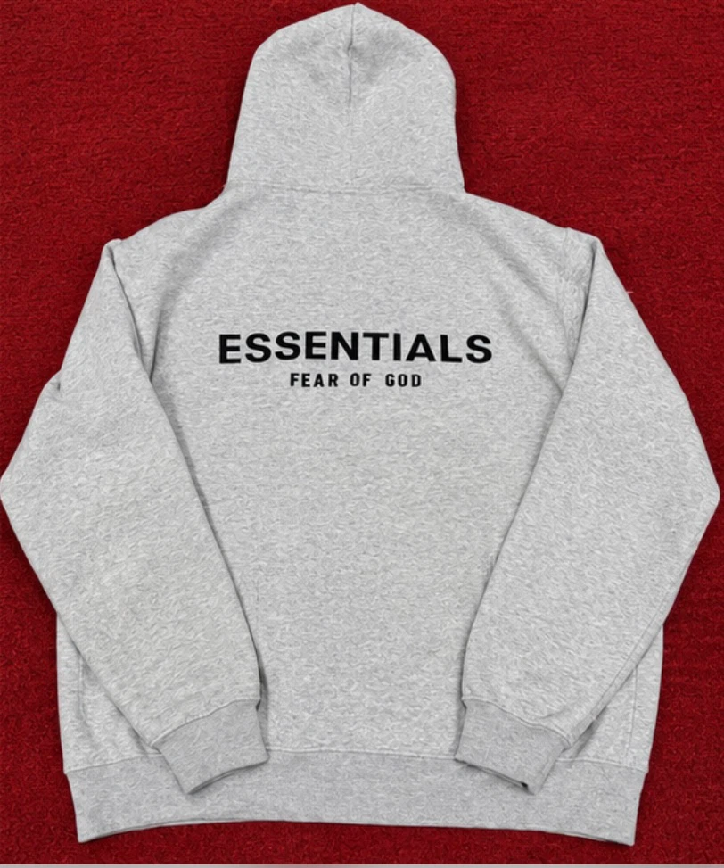 Essentials Fear of God Grey Hoodie