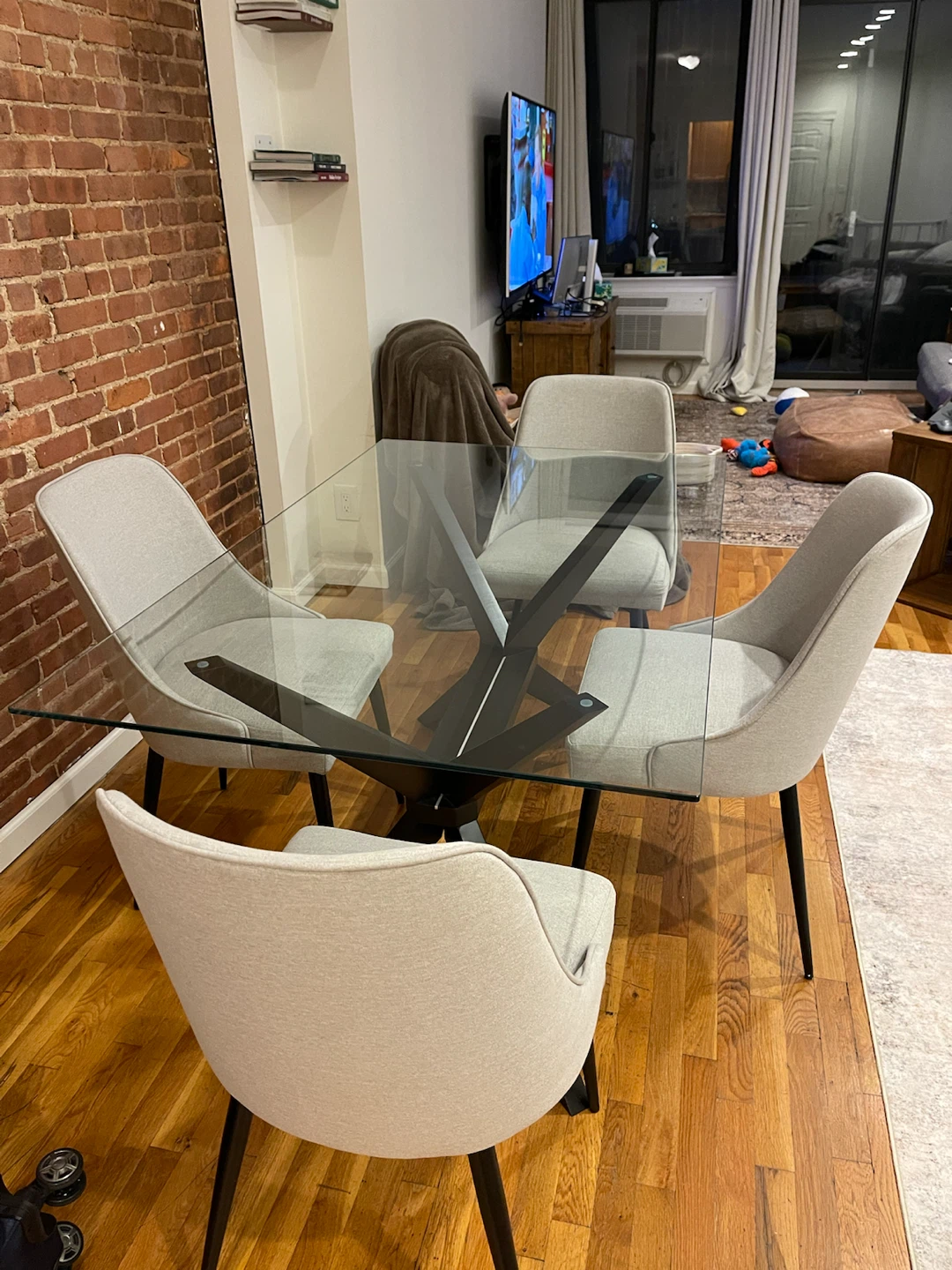 Glass Dining Table