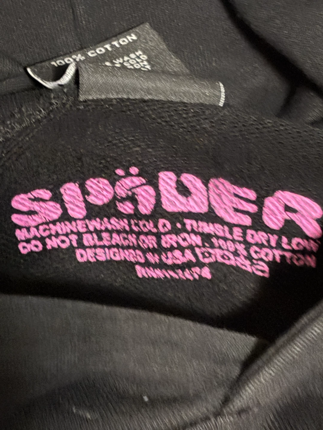 Sp5der Black Hoodie - photo 3