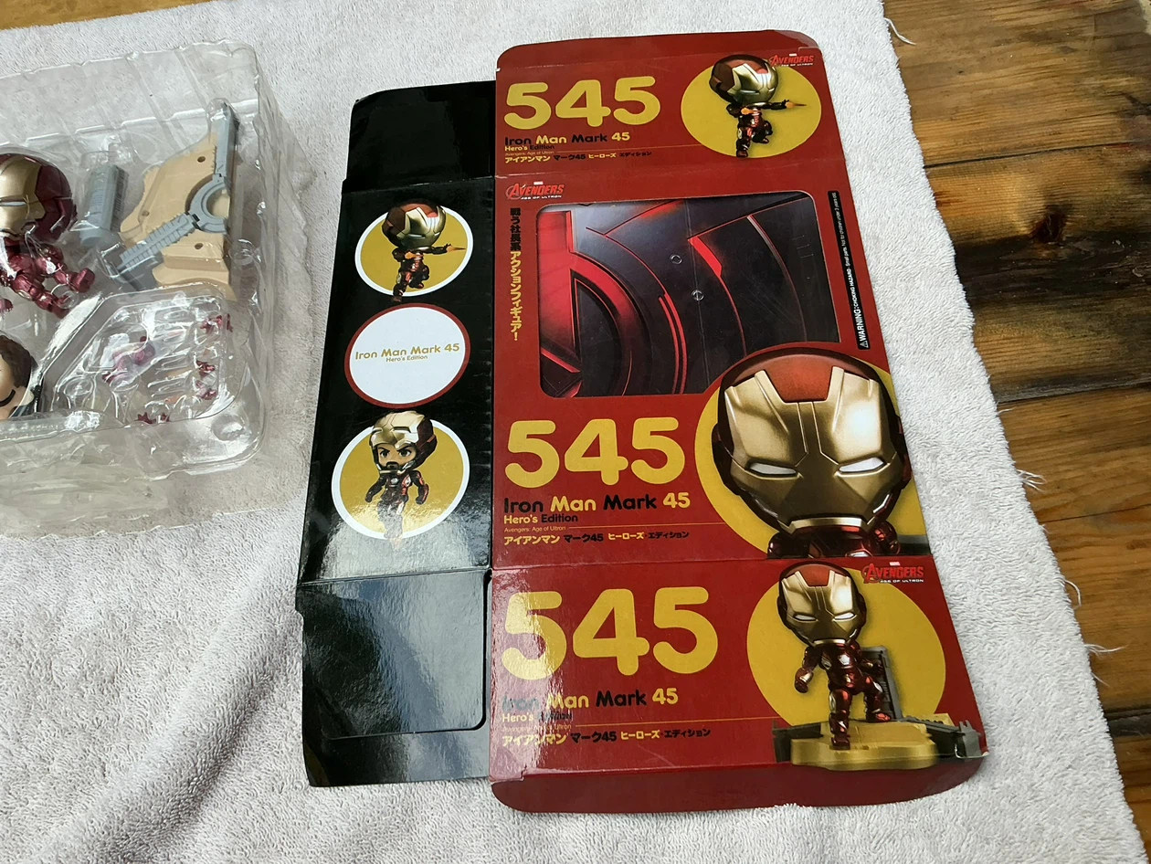 2 Iron Man 545 Mark 45 Hero's Edition Action Figures - photo 4
