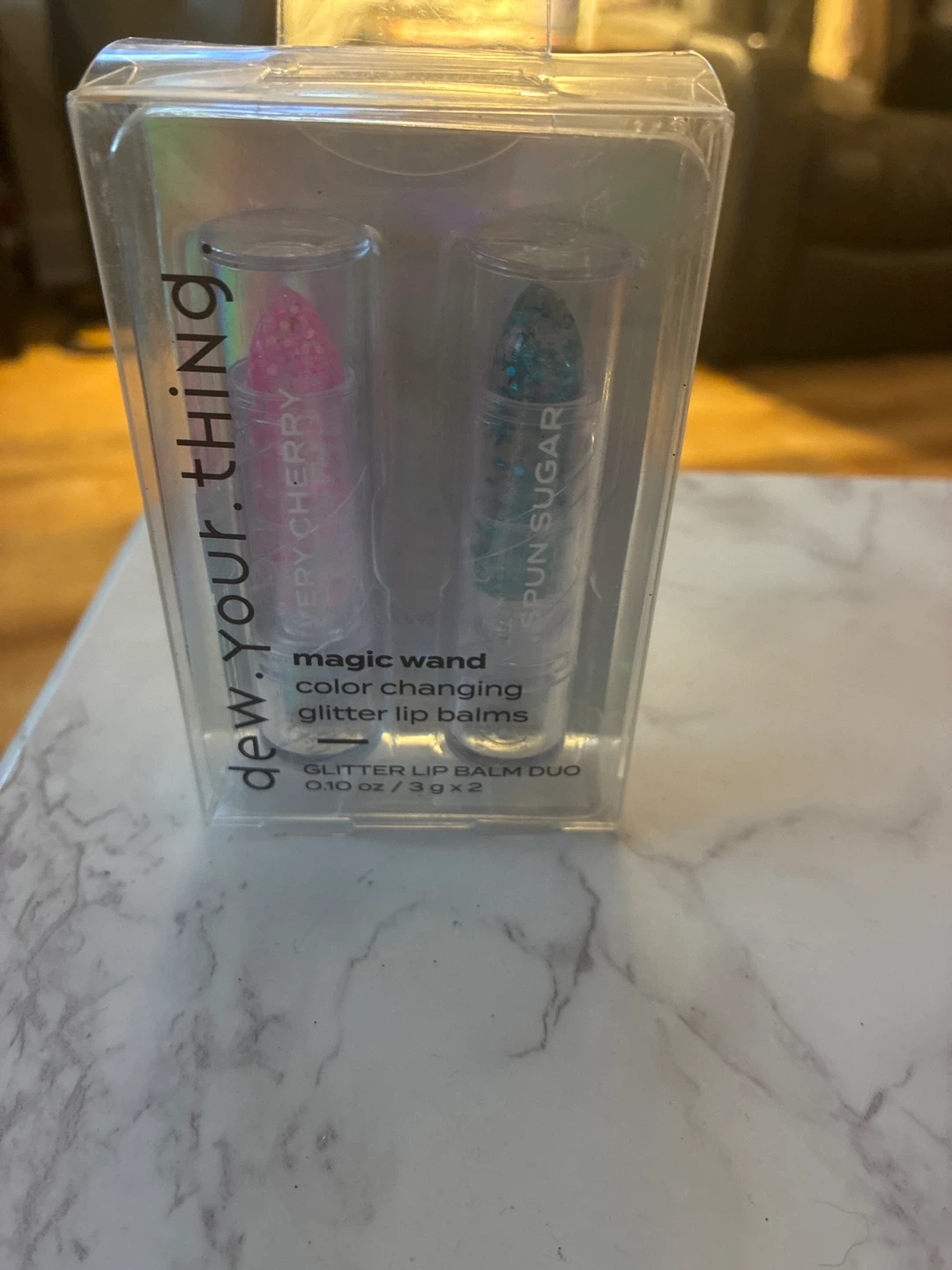 dew.your.thing Magic Wand Glitter Lip Balm Duo