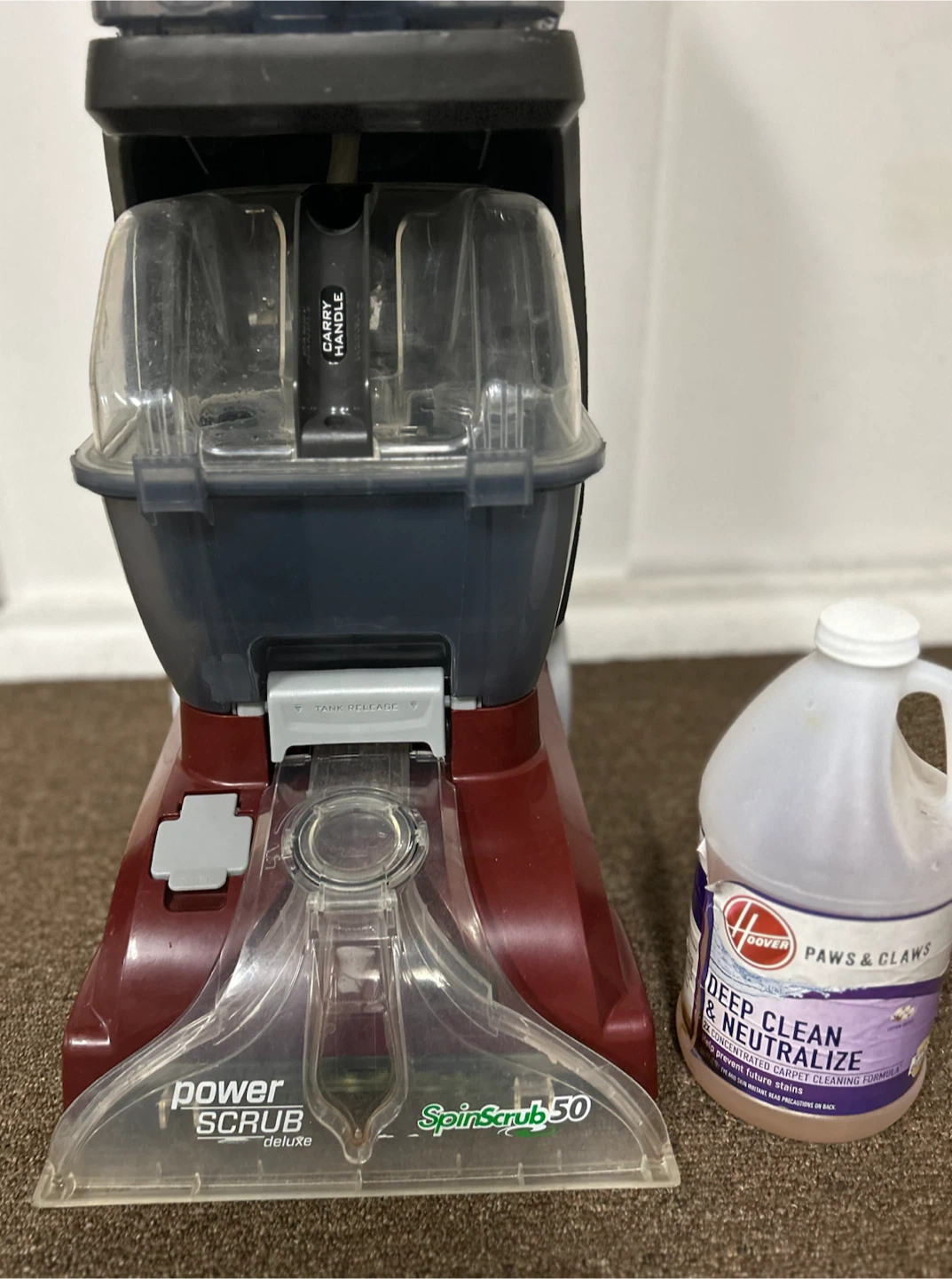 Hoover powerscrub deluxe vaccuum - photo 3