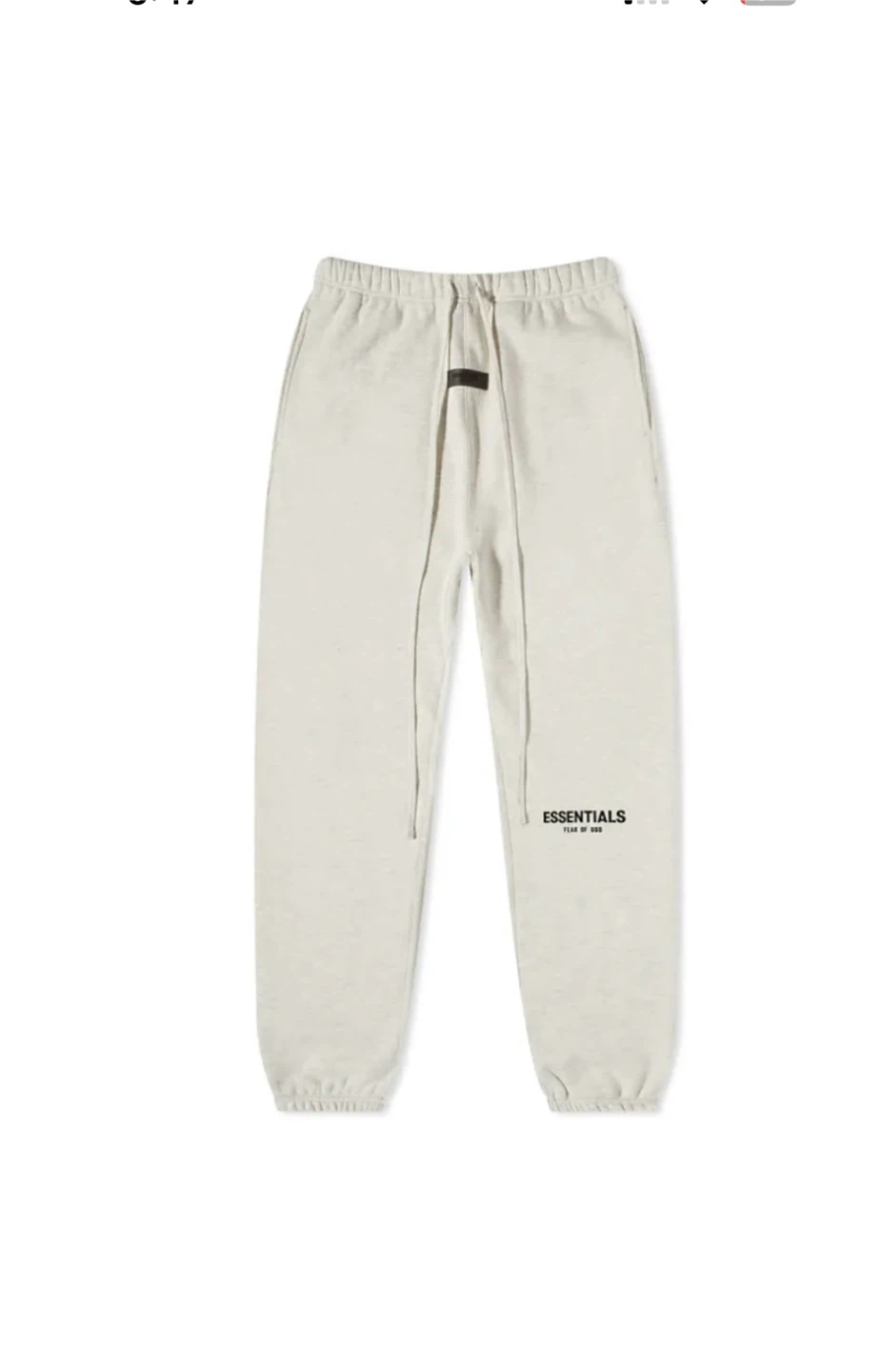 Essentials Fear of God light oatmeal