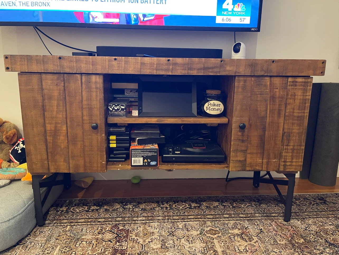 Rustic Wood Credneza
