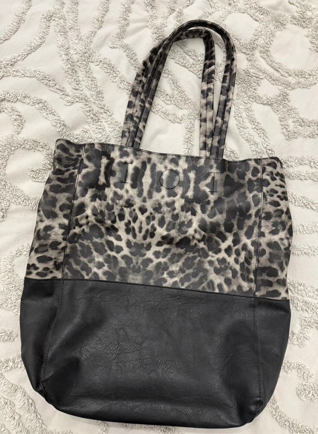 Leopard Print Tote Bag