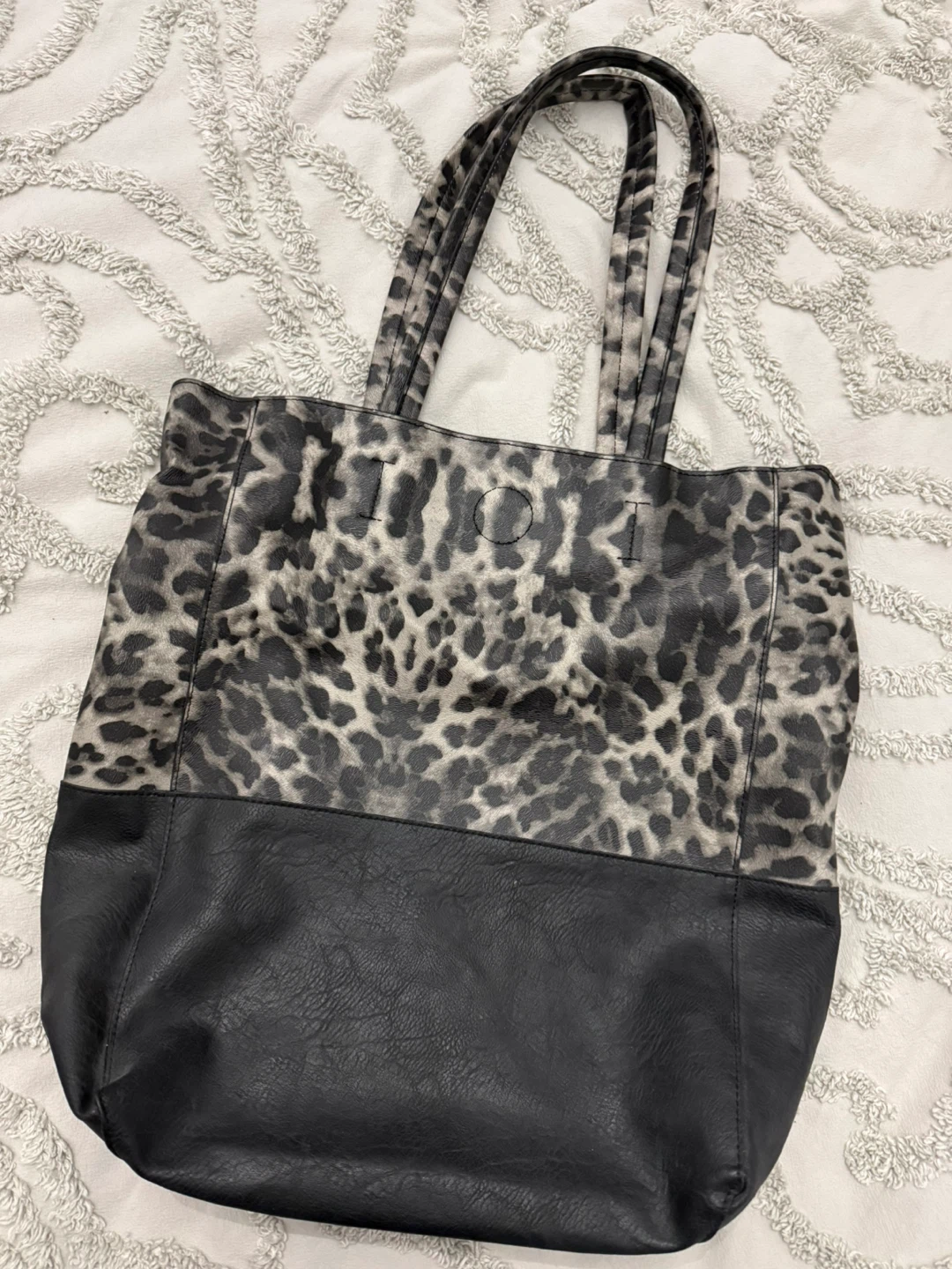 Leopard Print Tote Bag - photo 2