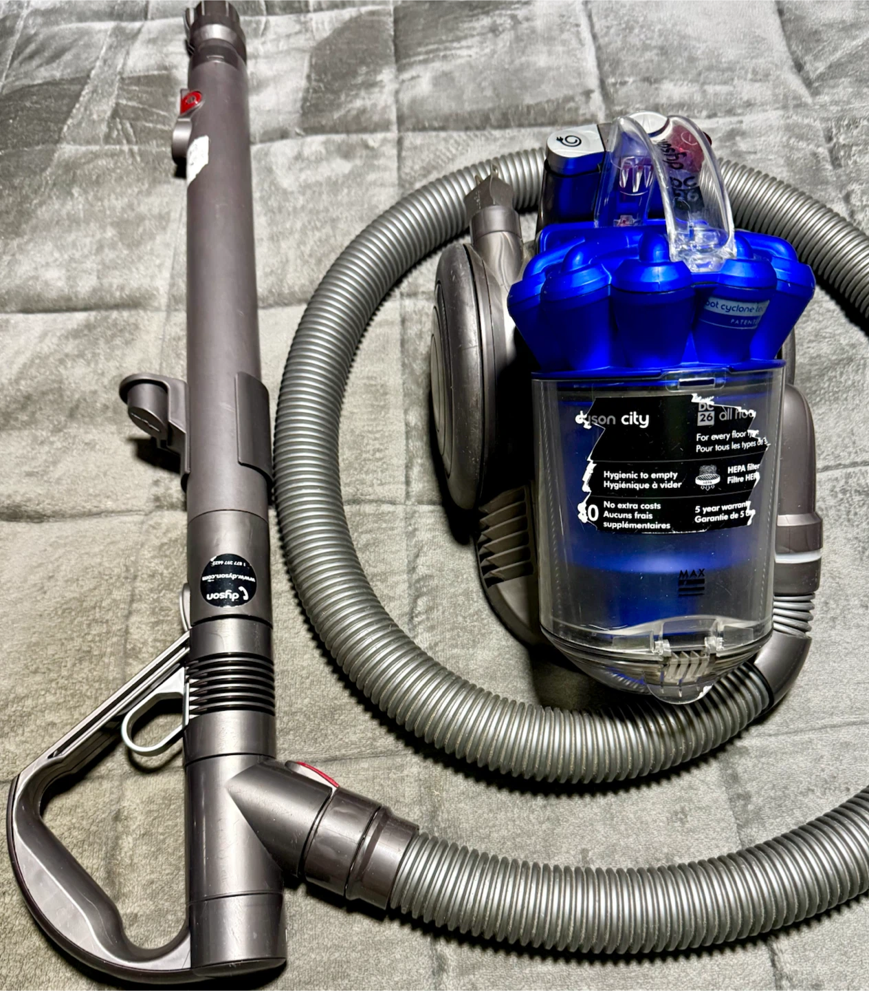 Dyson DC26 City Canister Vacuum - photo 2