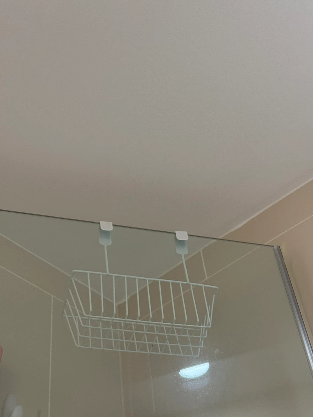 White Over-the-Door Shower Caddy - photo 3