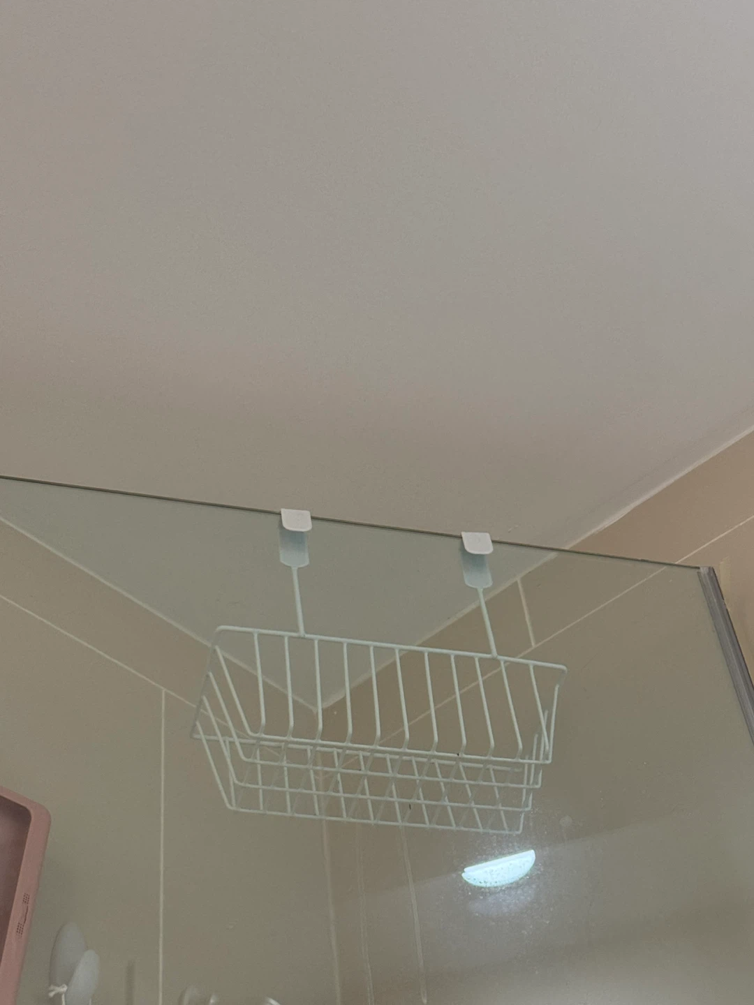 White Over-the-Door Shower Caddy - photo 4
