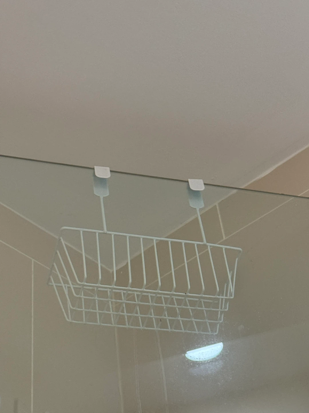 White Over-the-Door Shower Caddy - photo 5