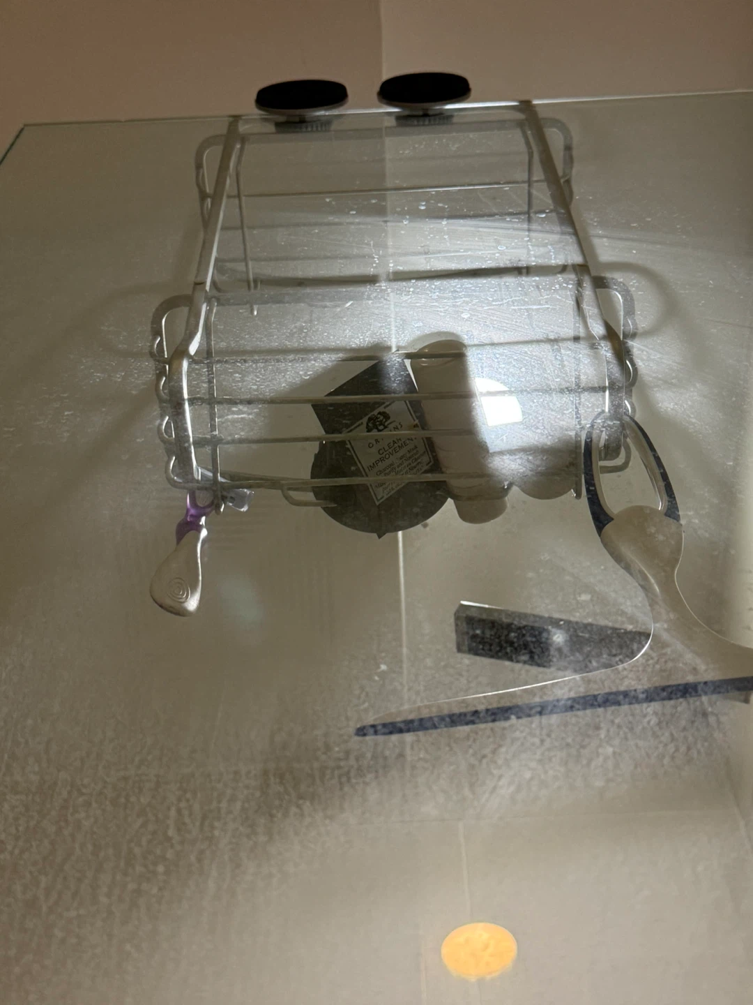 $150 RestorationHardware Two-Tier Shower Caddy - photo 3