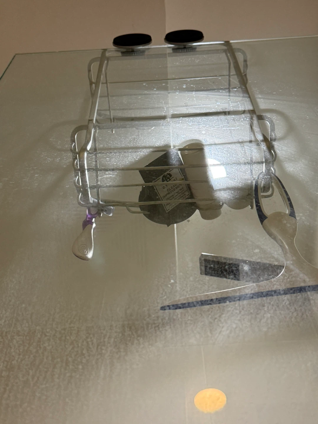 $150 RestorationHardware Two-Tier Shower Caddy - photo 4