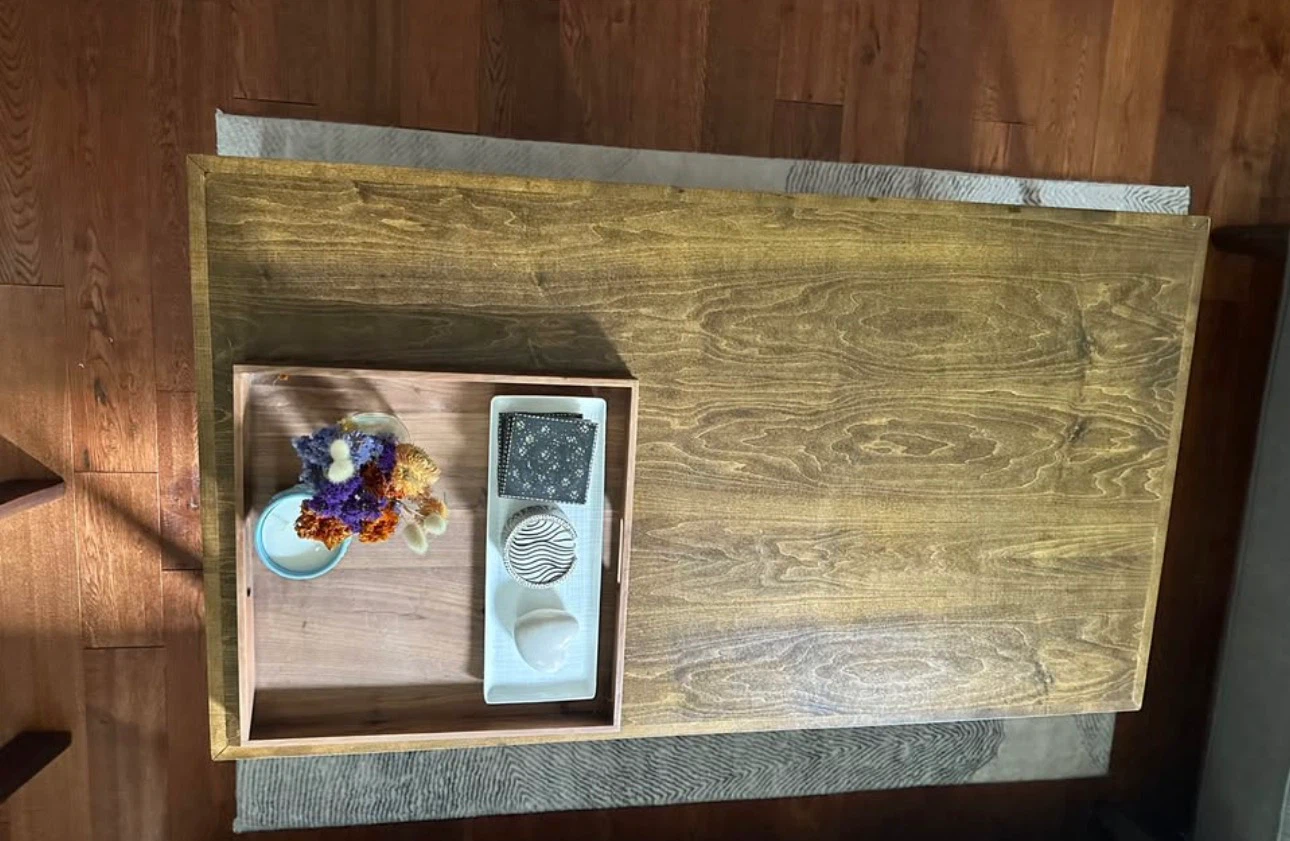 Wooden Coffee Table - photo 2