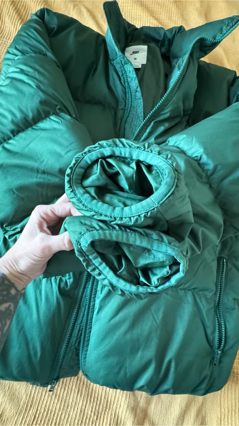 Nike Puffer Jacket Green - photo 3
