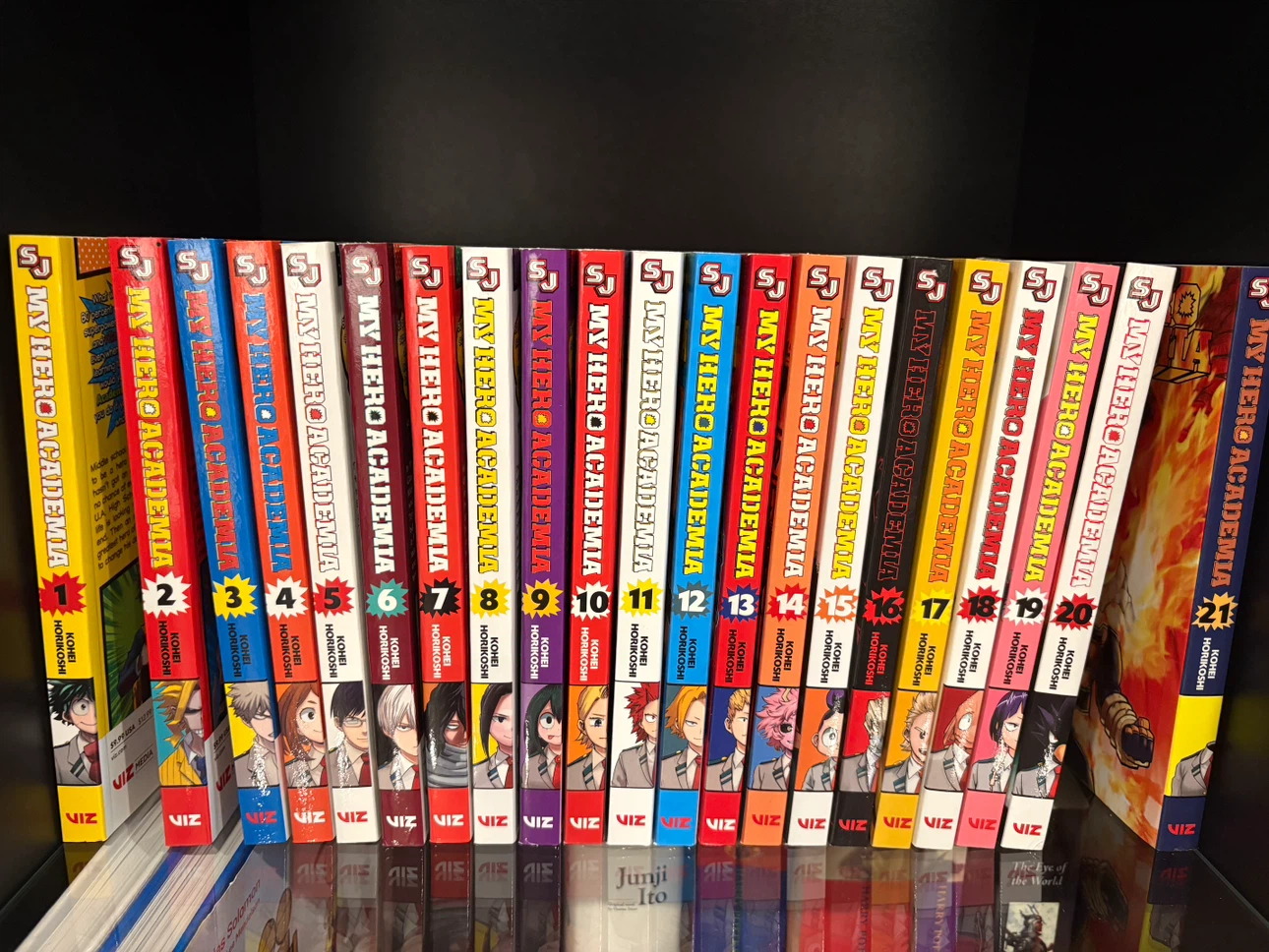 My Hero Academia Manga 1-21