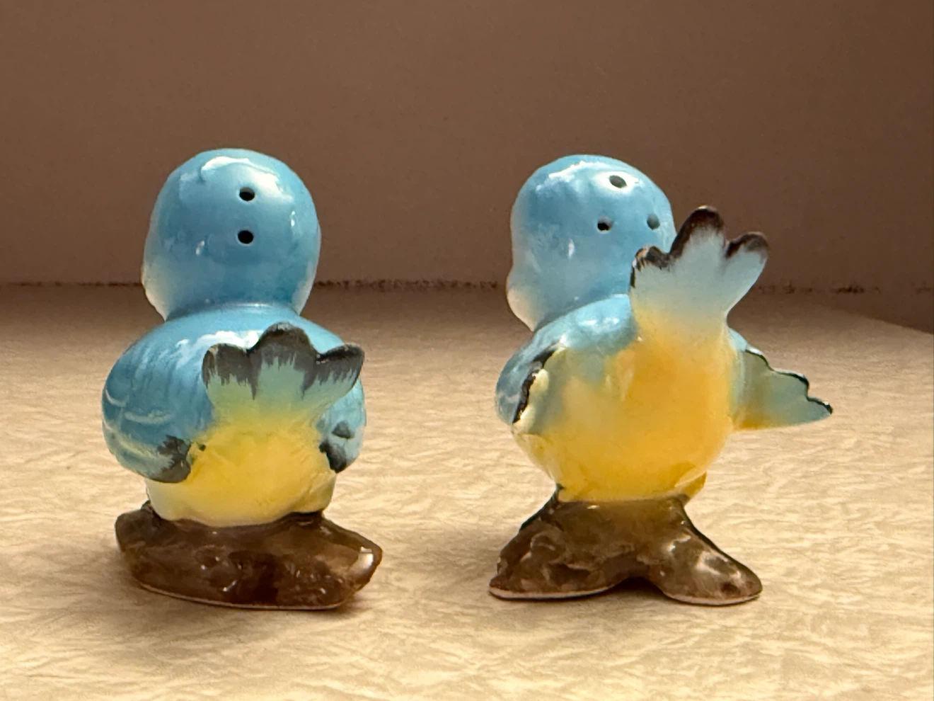 Vintage Norcrest Blue Bird Salt and Pepper Set - photo 3