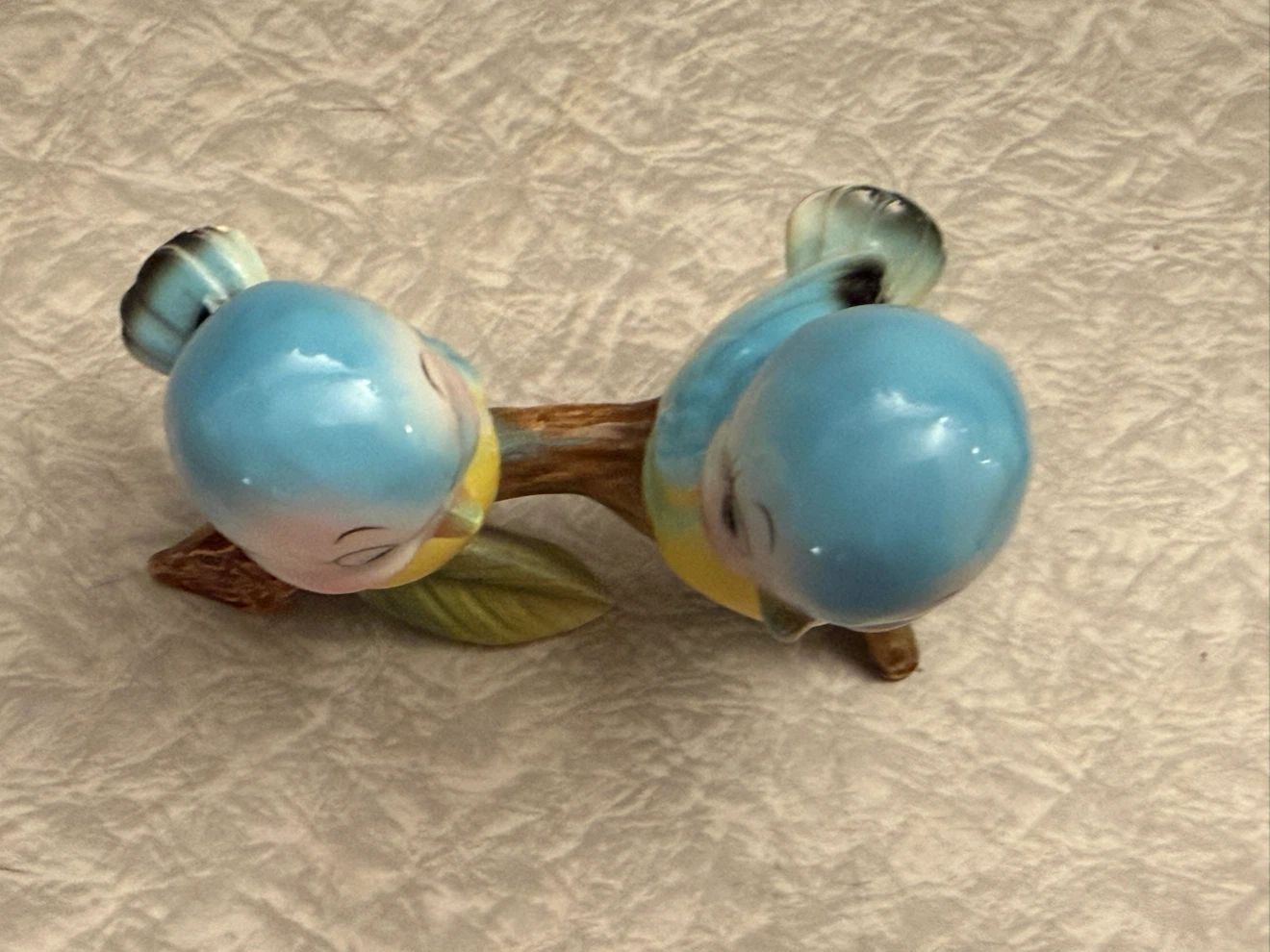 Vintage Norcrest Blue birds on a Log - photo 5